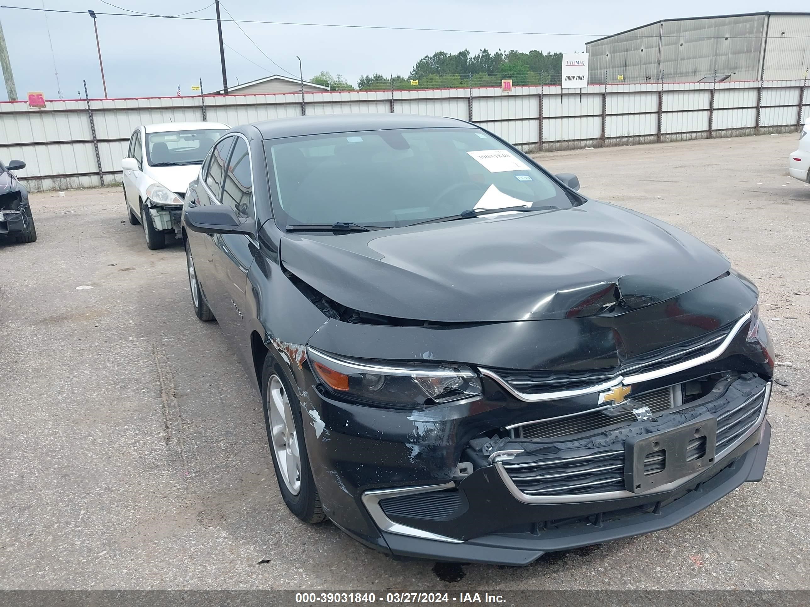 CHEVROLET MALIBU 2018 1g1zb5stxjf283293