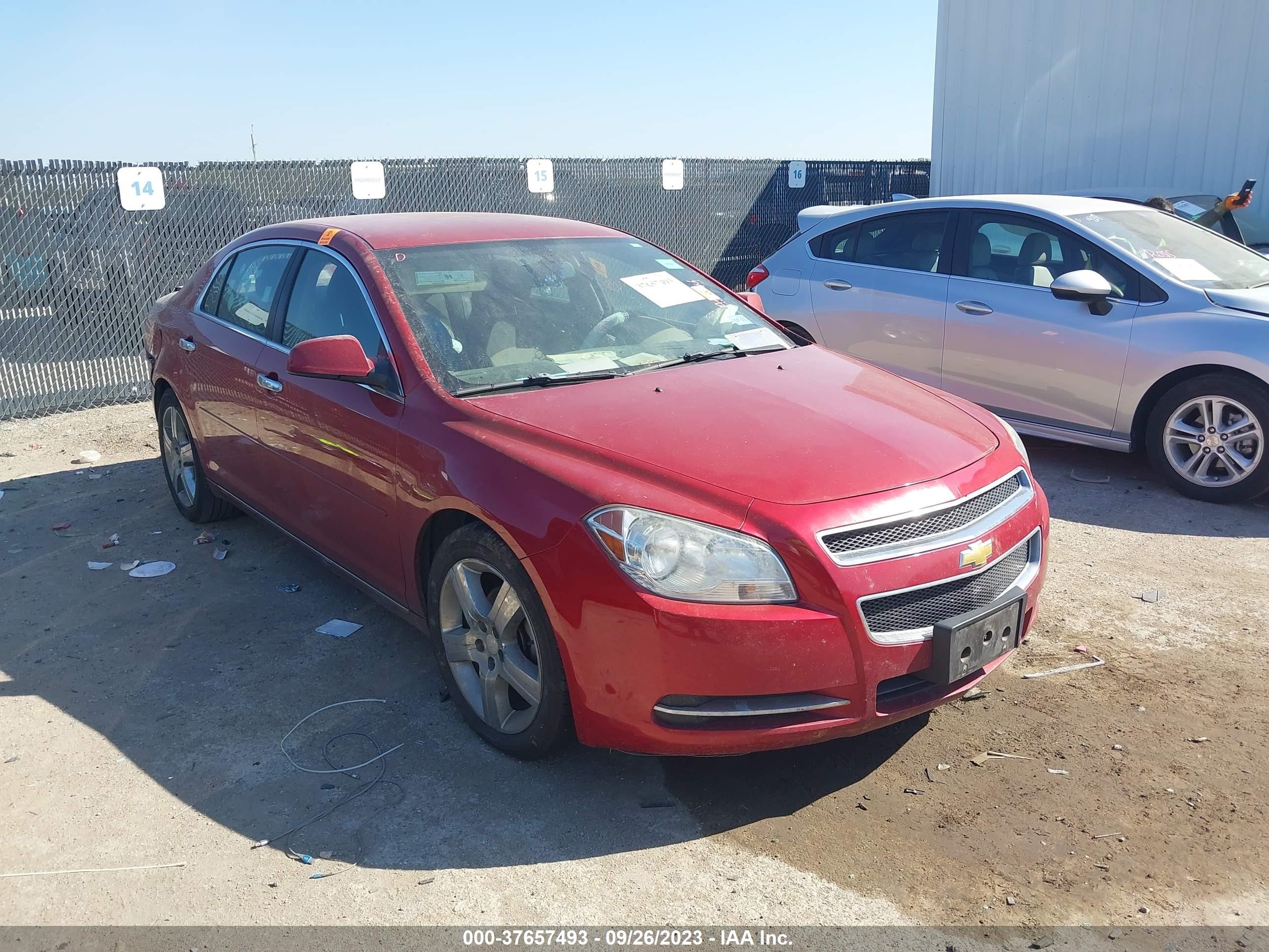 CHEVROLET MALIBU 2012 1g1zc5e01cf237322