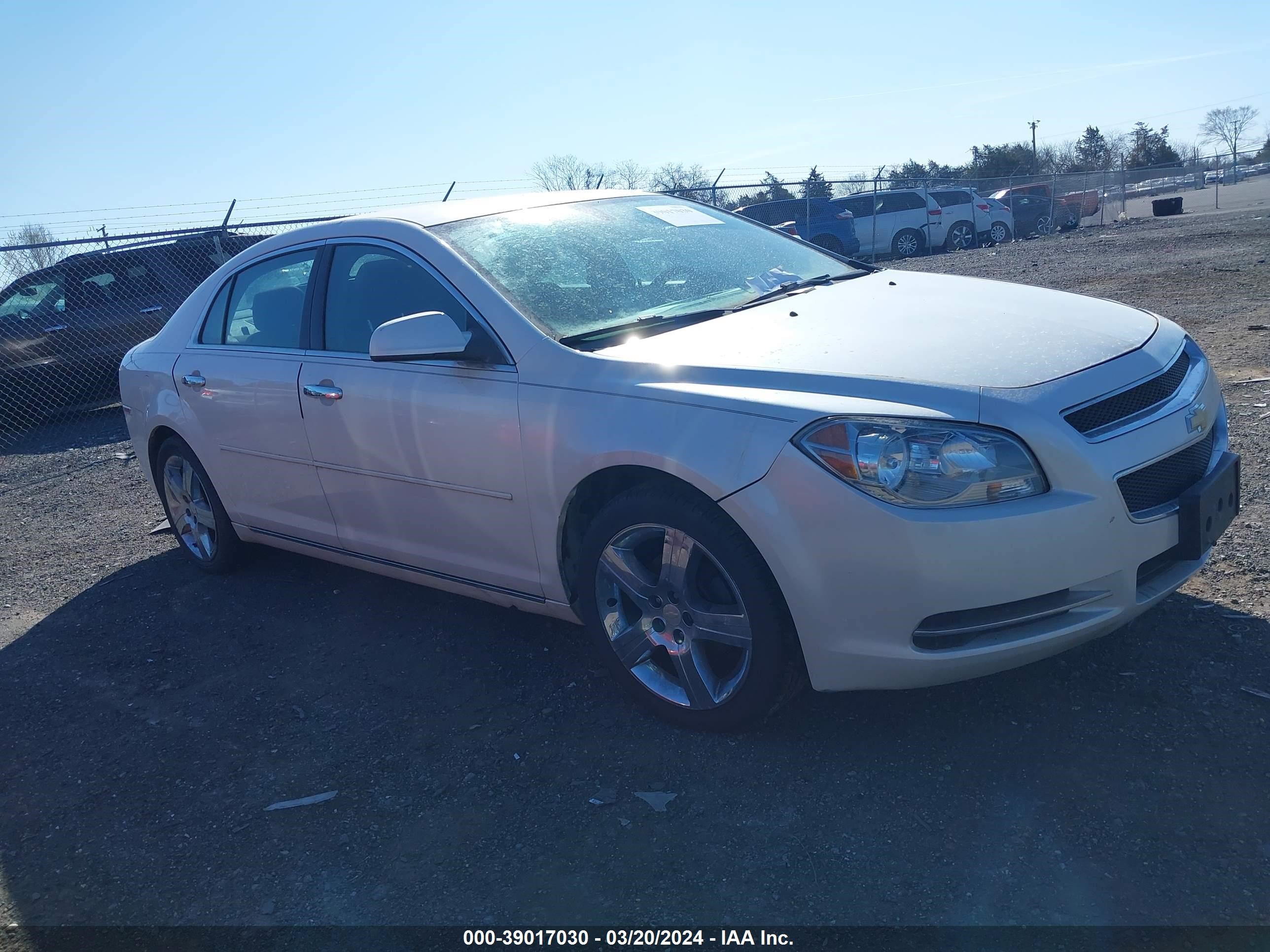 CHEVROLET MALIBU 2012 1g1zc5e06cf329087