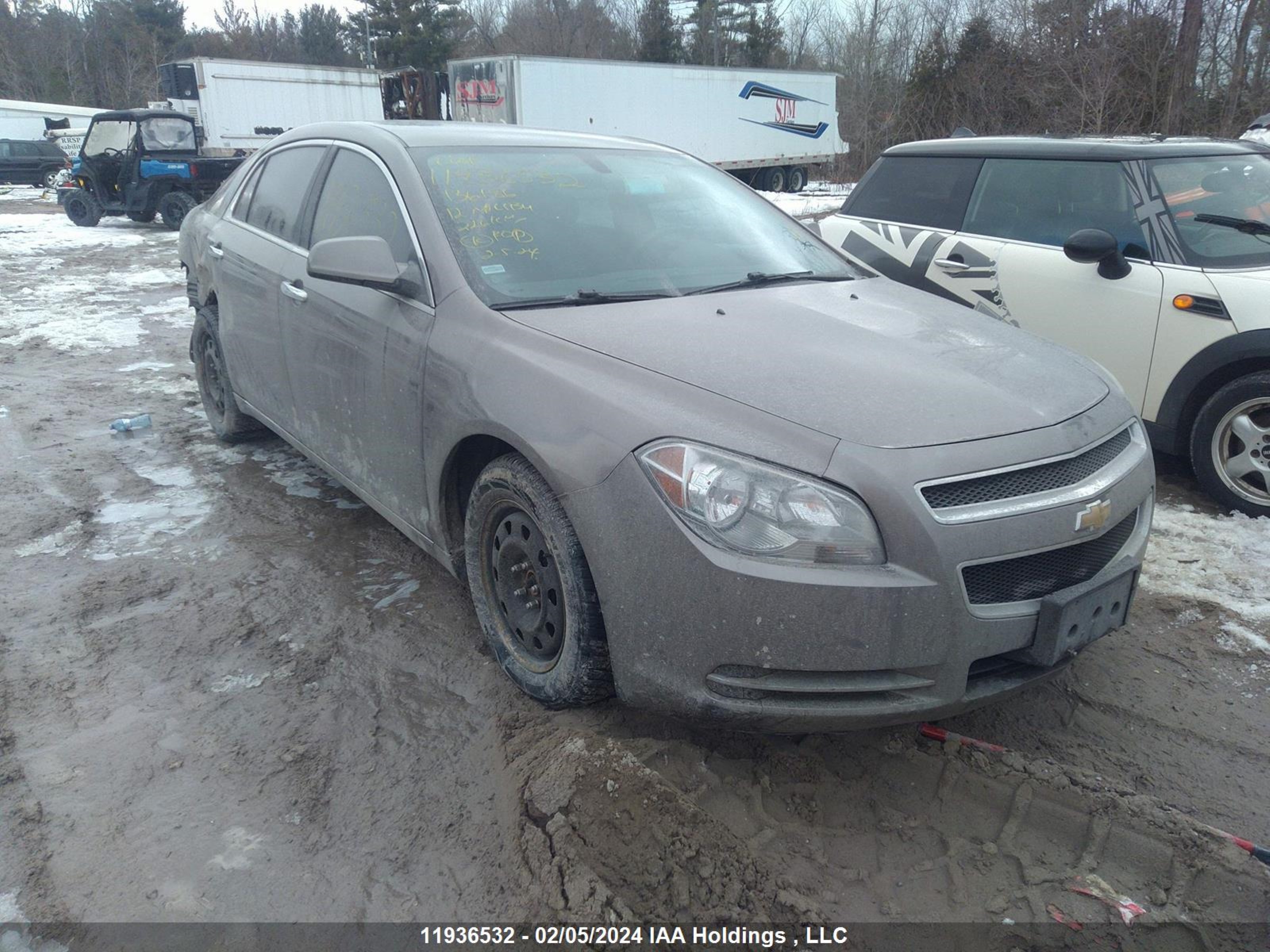 CHEVROLET MALIBU 2012 1g1zc5eu3cf136186