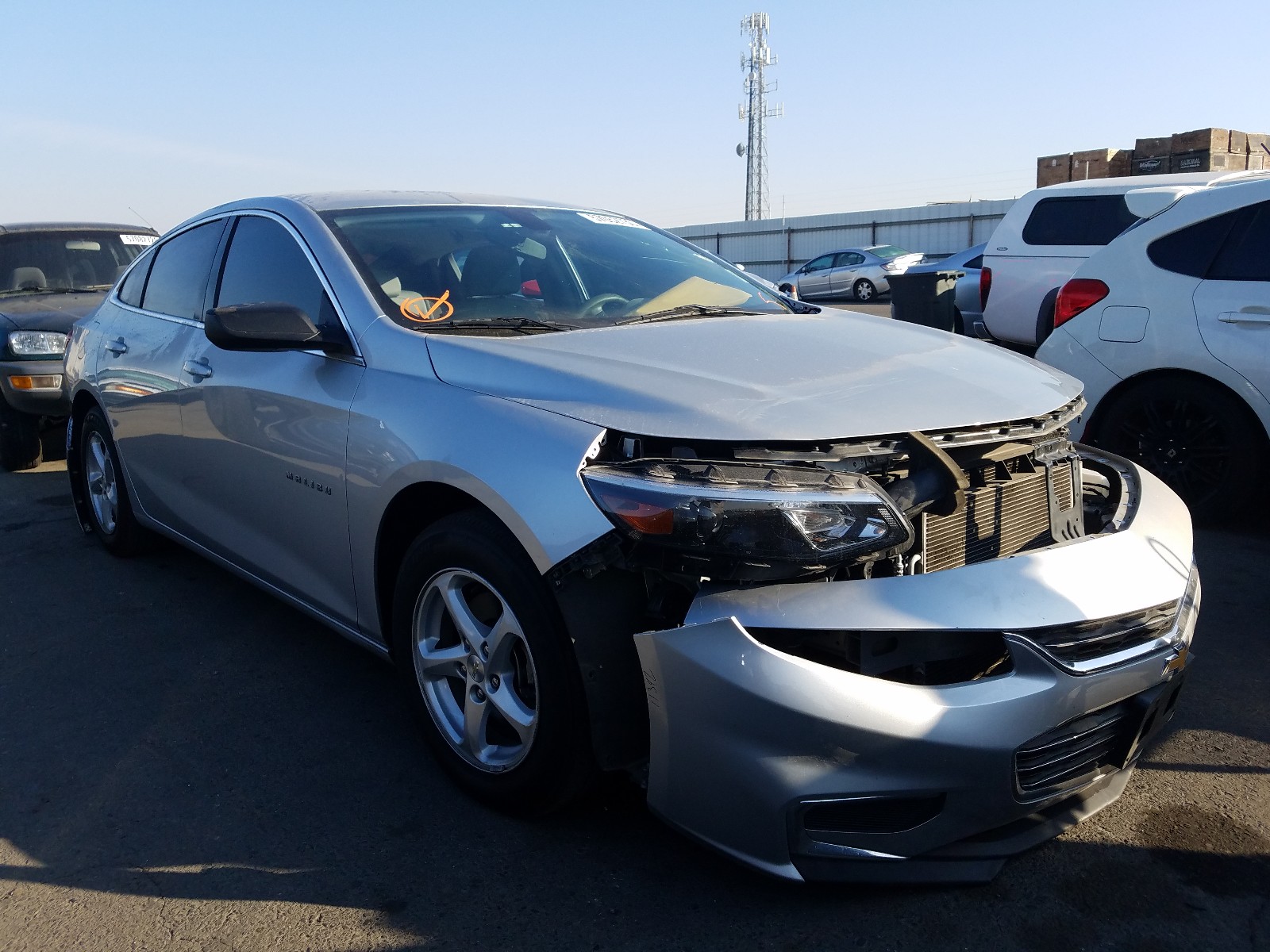 CHEVROLET MALIBU LS 2017 1g1zc5st0hf102712