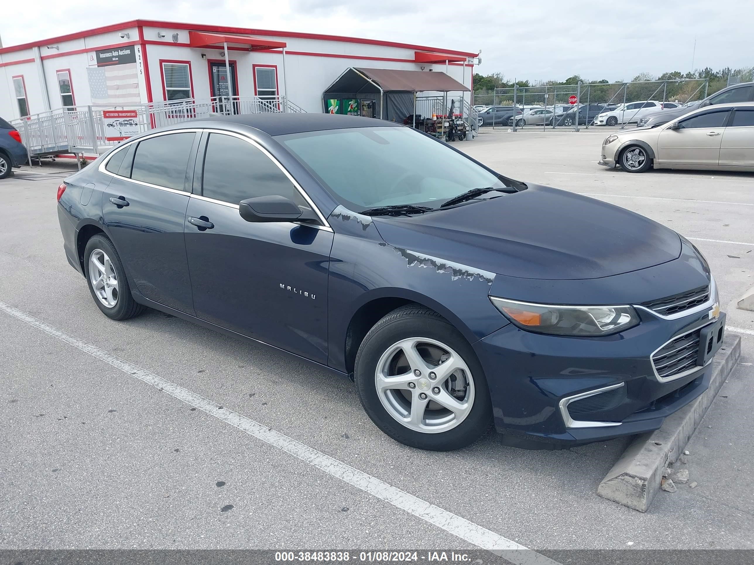 CHEVROLET MALIBU 2016 1g1zc5st4gf286244