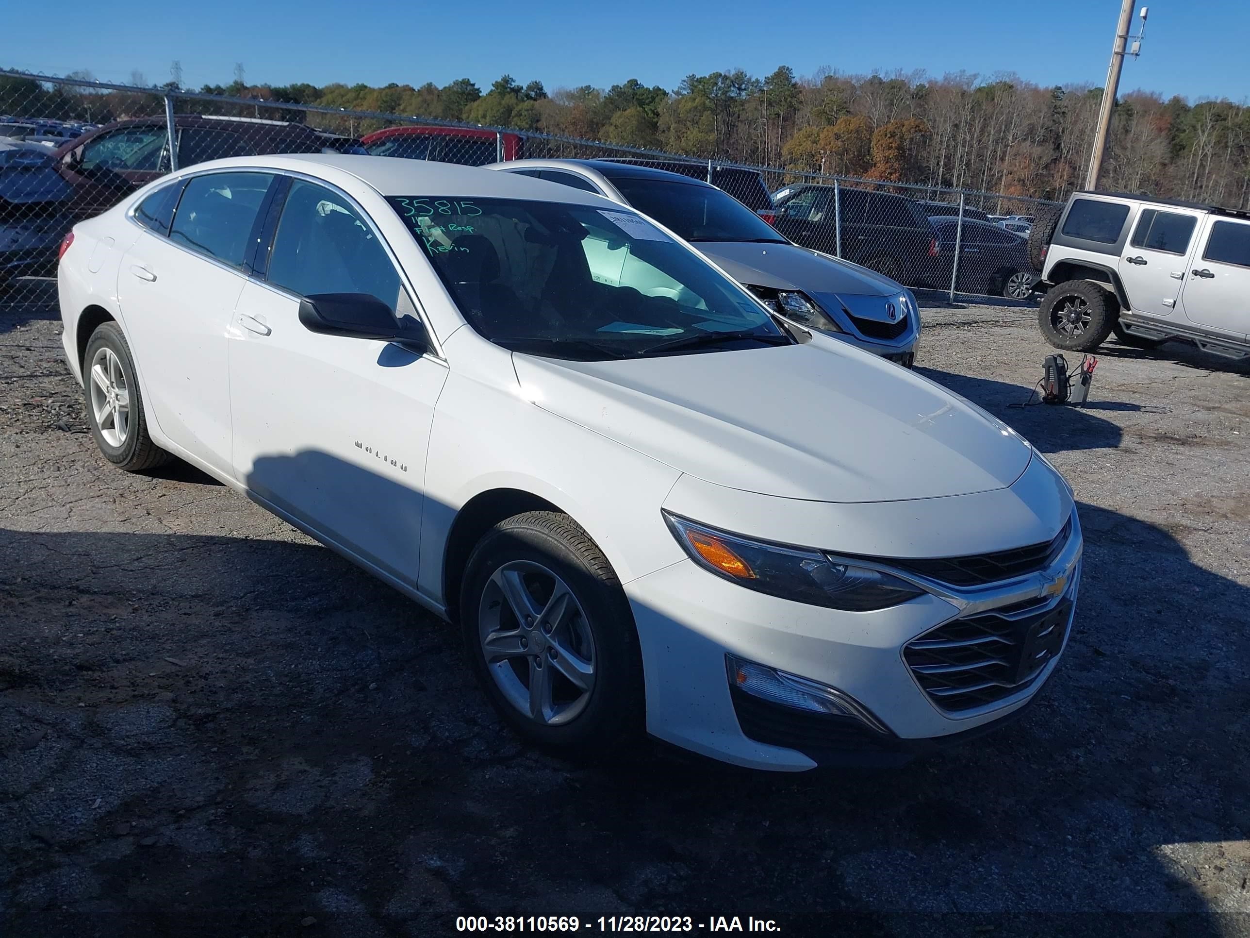 CHEVROLET MALIBU 2023 1g1zc5st8pf129171