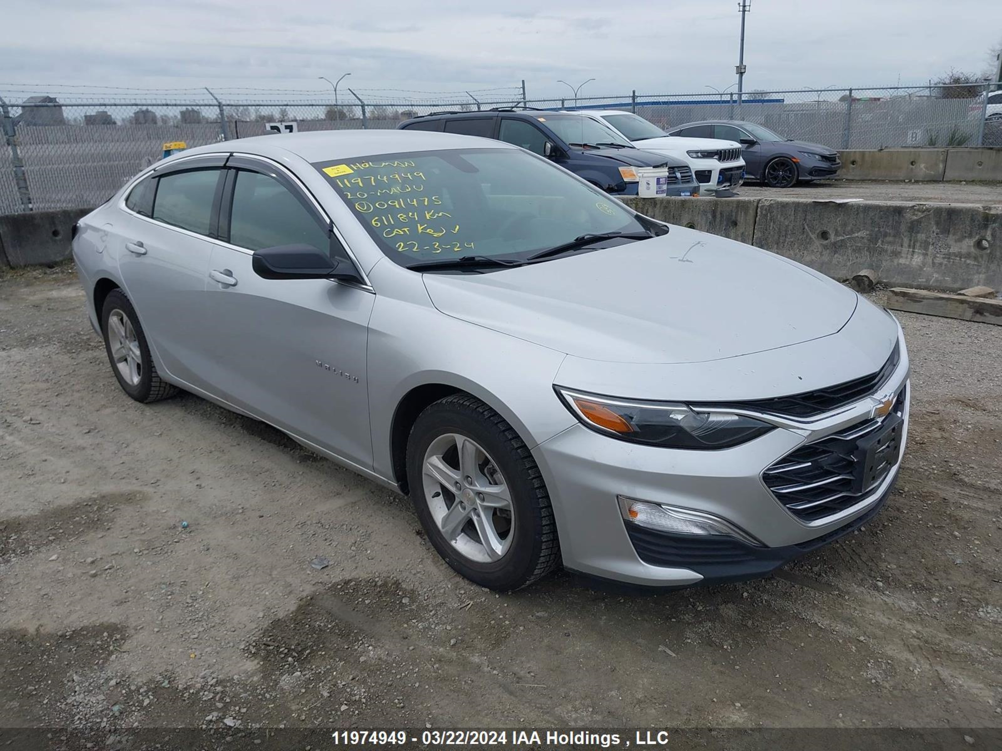 CHEVROLET MALIBU 2020 1g1zc5st9lf091475