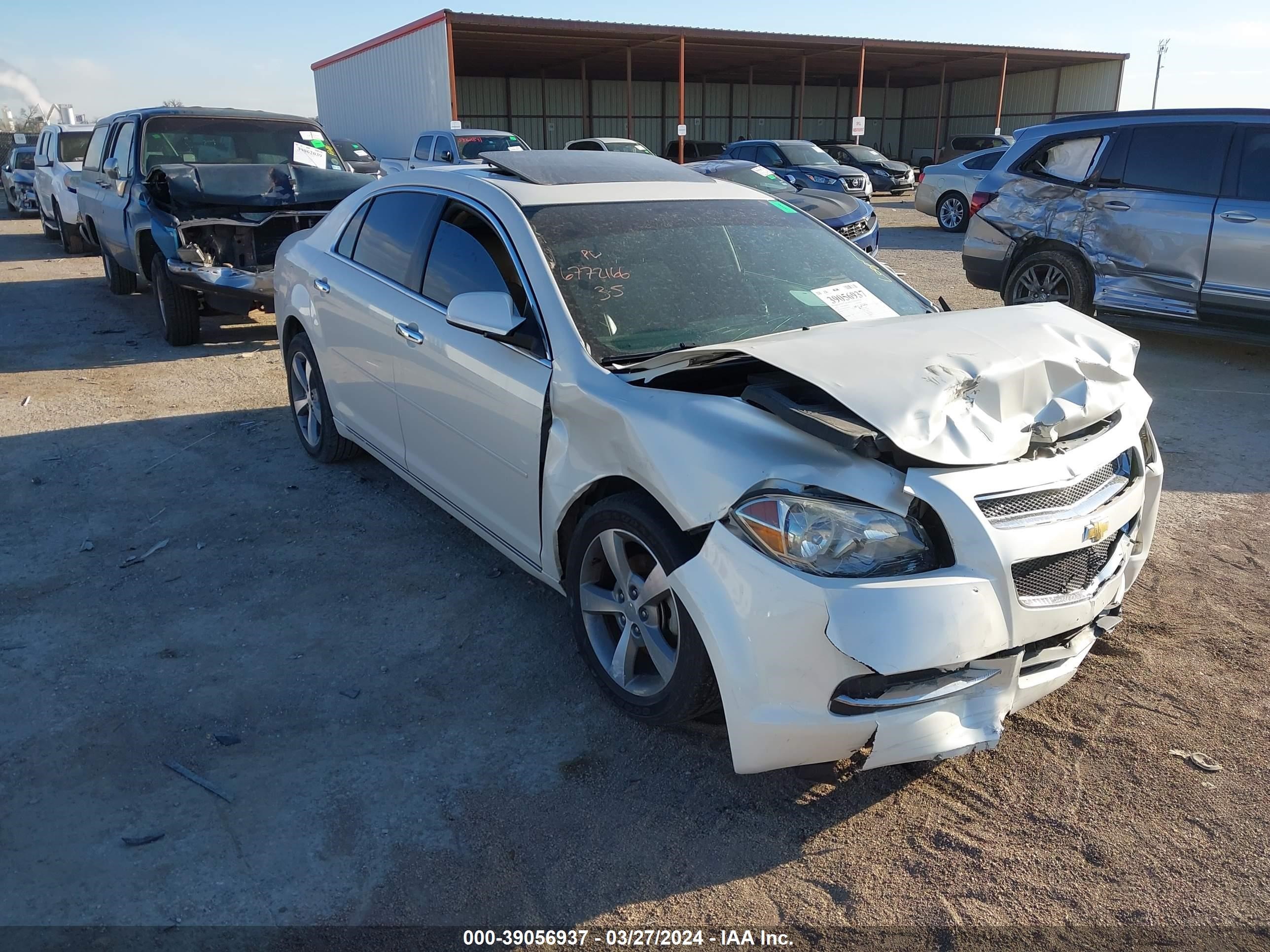 CHEVROLET MALIBU 2012 1g1zd5e02cf360107