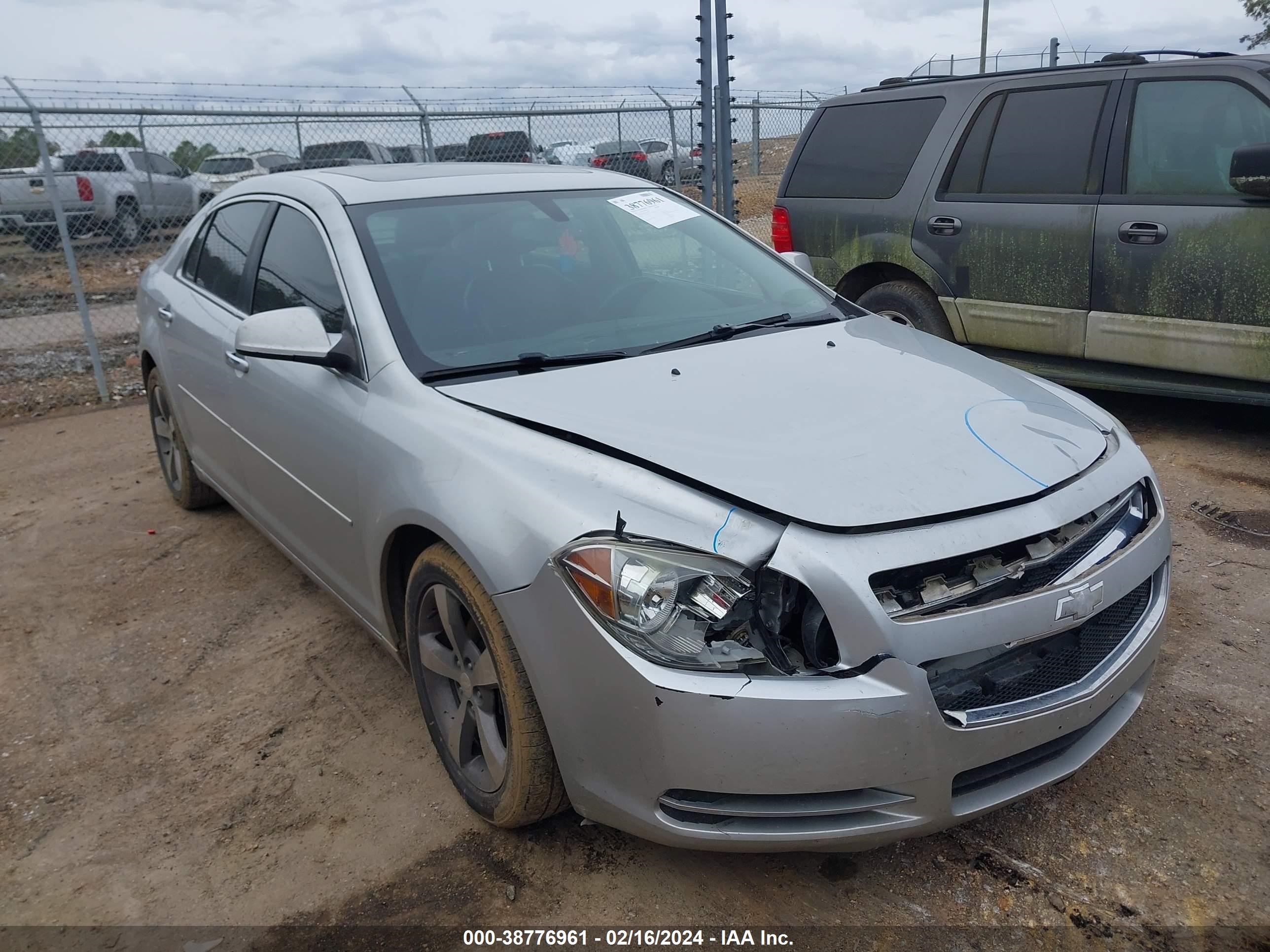 CHEVROLET MALIBU 2012 1g1zd5e02cf361600