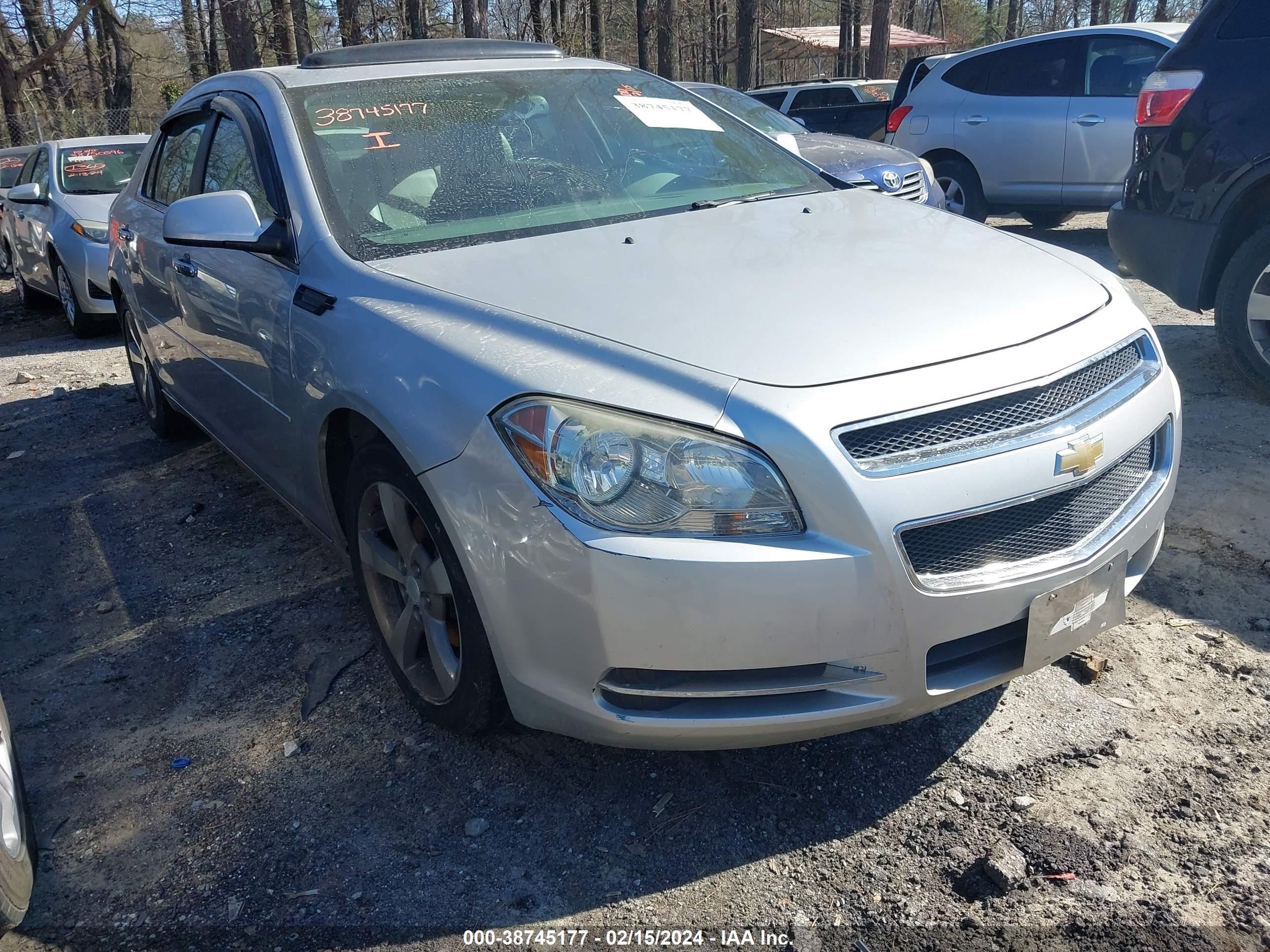 CHEVROLET MALIBU 2012 1g1zd5eu0cf381072