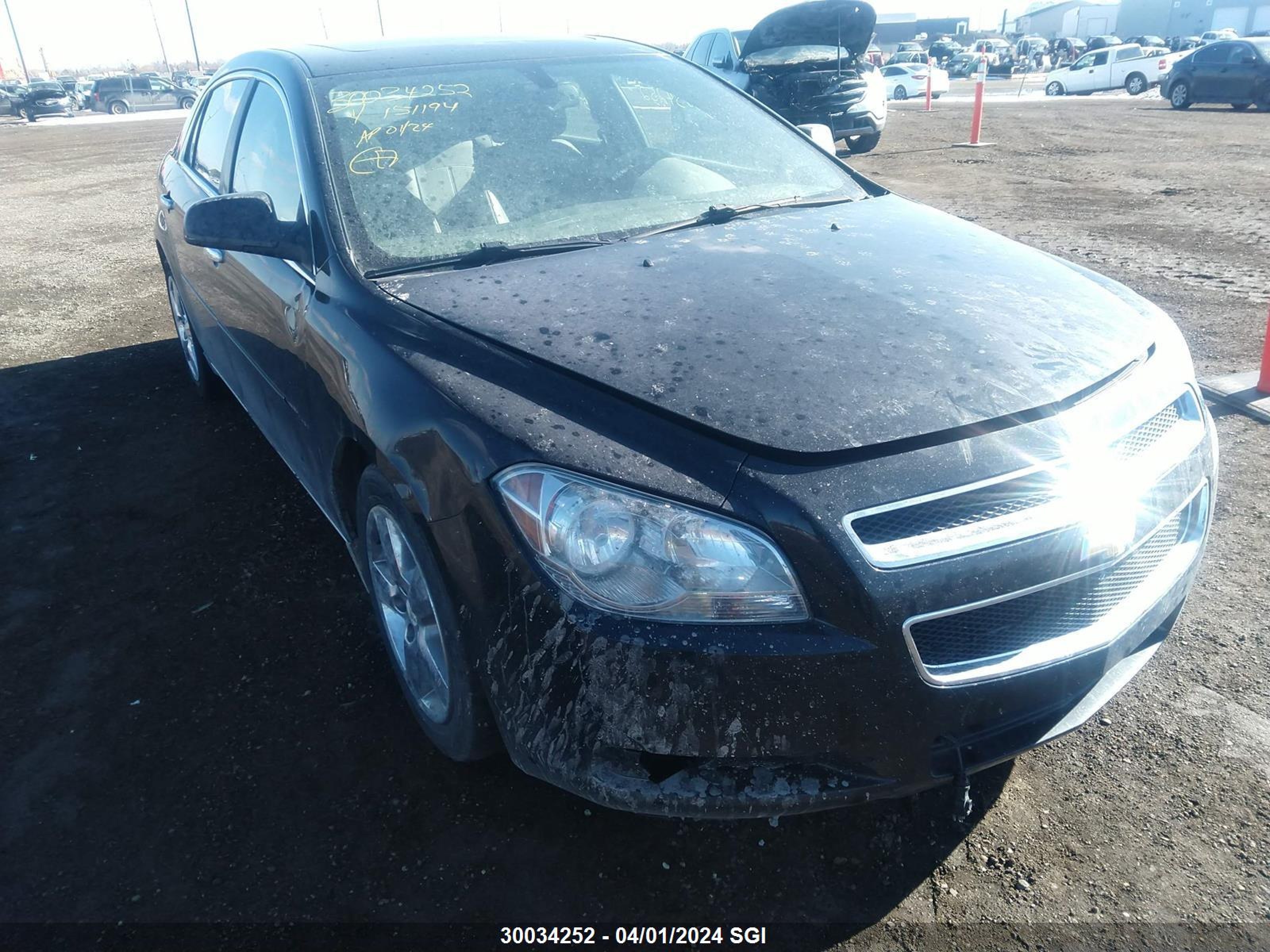 CHEVROLET MALIBU 2012 1g1zd5eu4cf151194