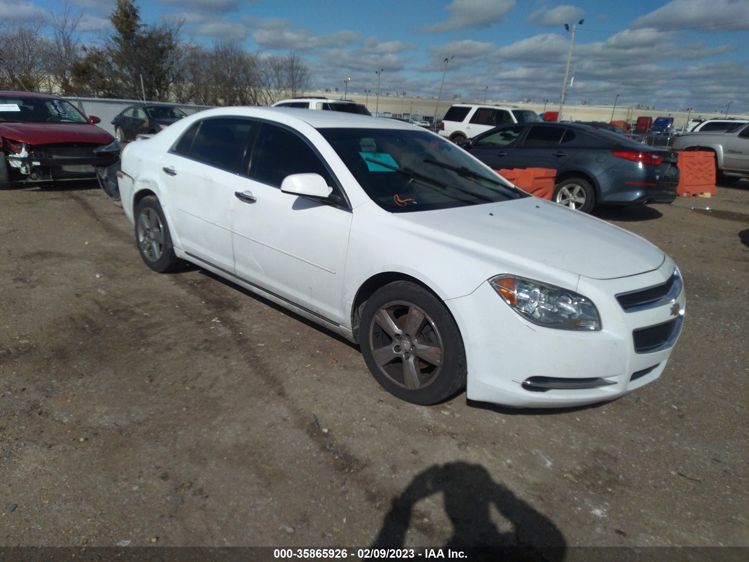 CHEVROLET MALIBU 2012 1g1zd5eu7cf282314