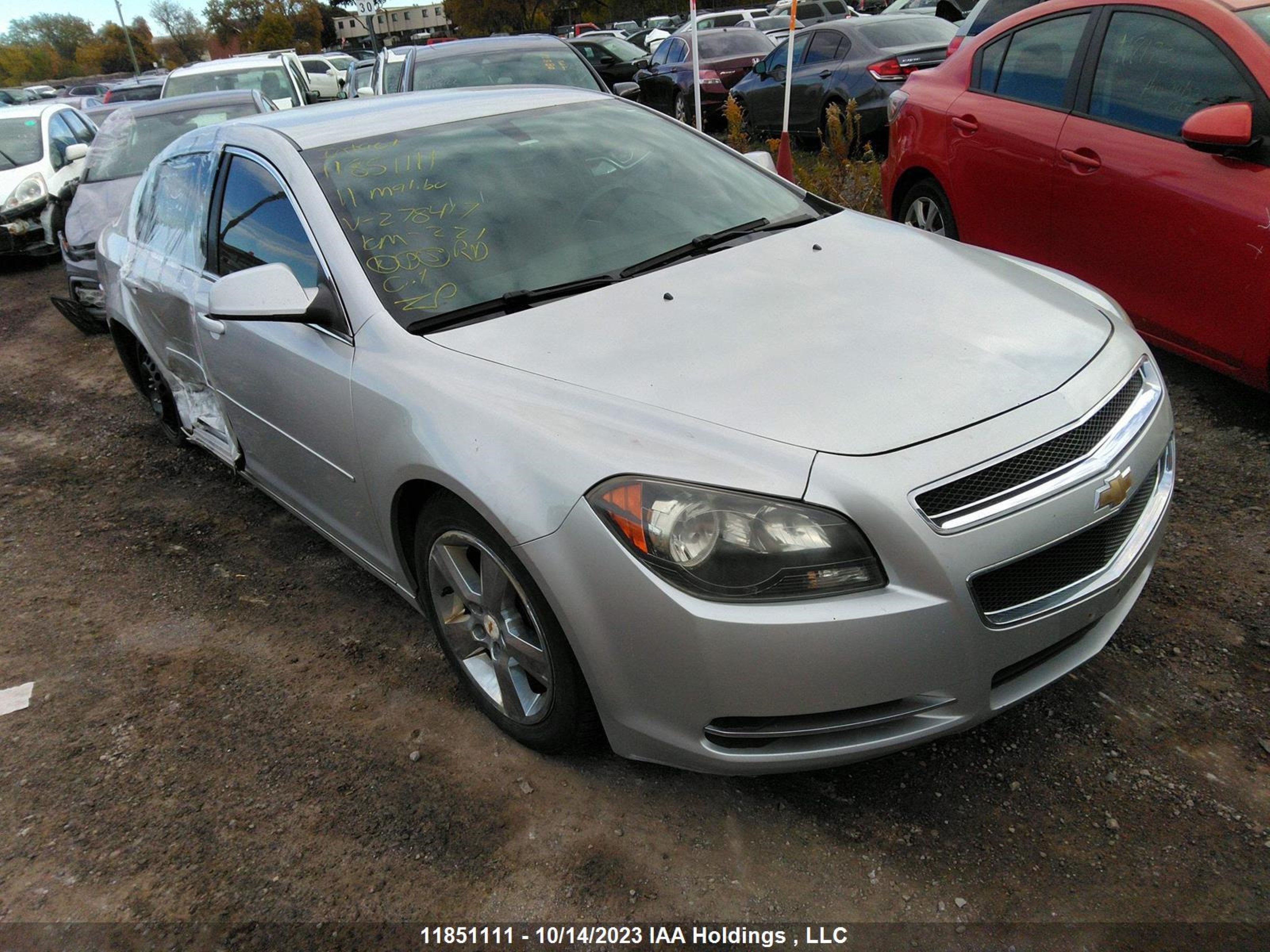 CHEVROLET MALIBU 2011 1g1zd5euxbf278417