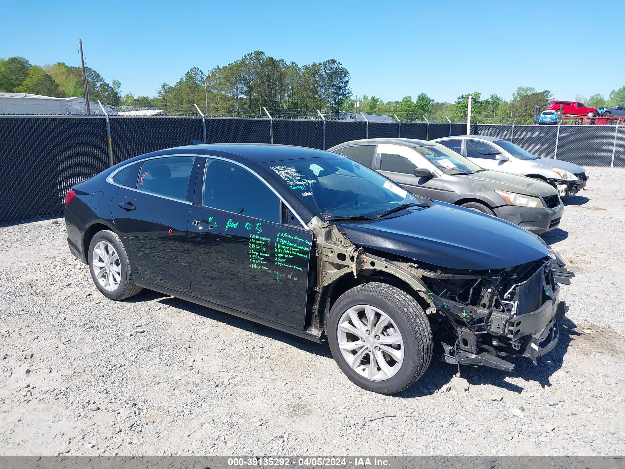 CHEVROLET MALIBU 2022 1g1zd5st0nf163339