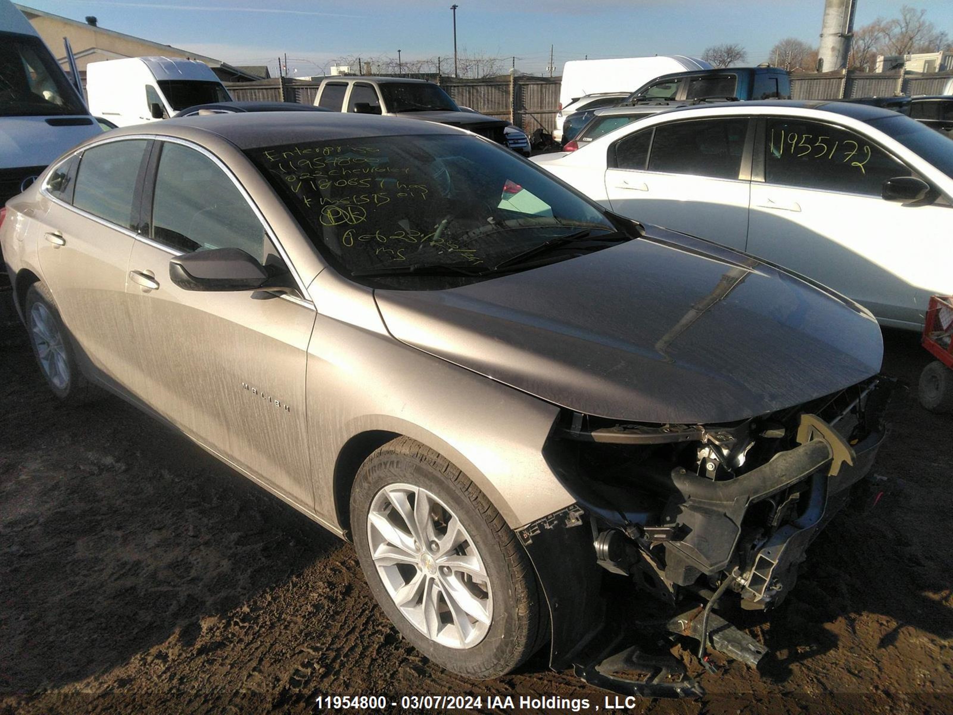 CHEVROLET MALIBU 2022 1g1zd5st0nf180657