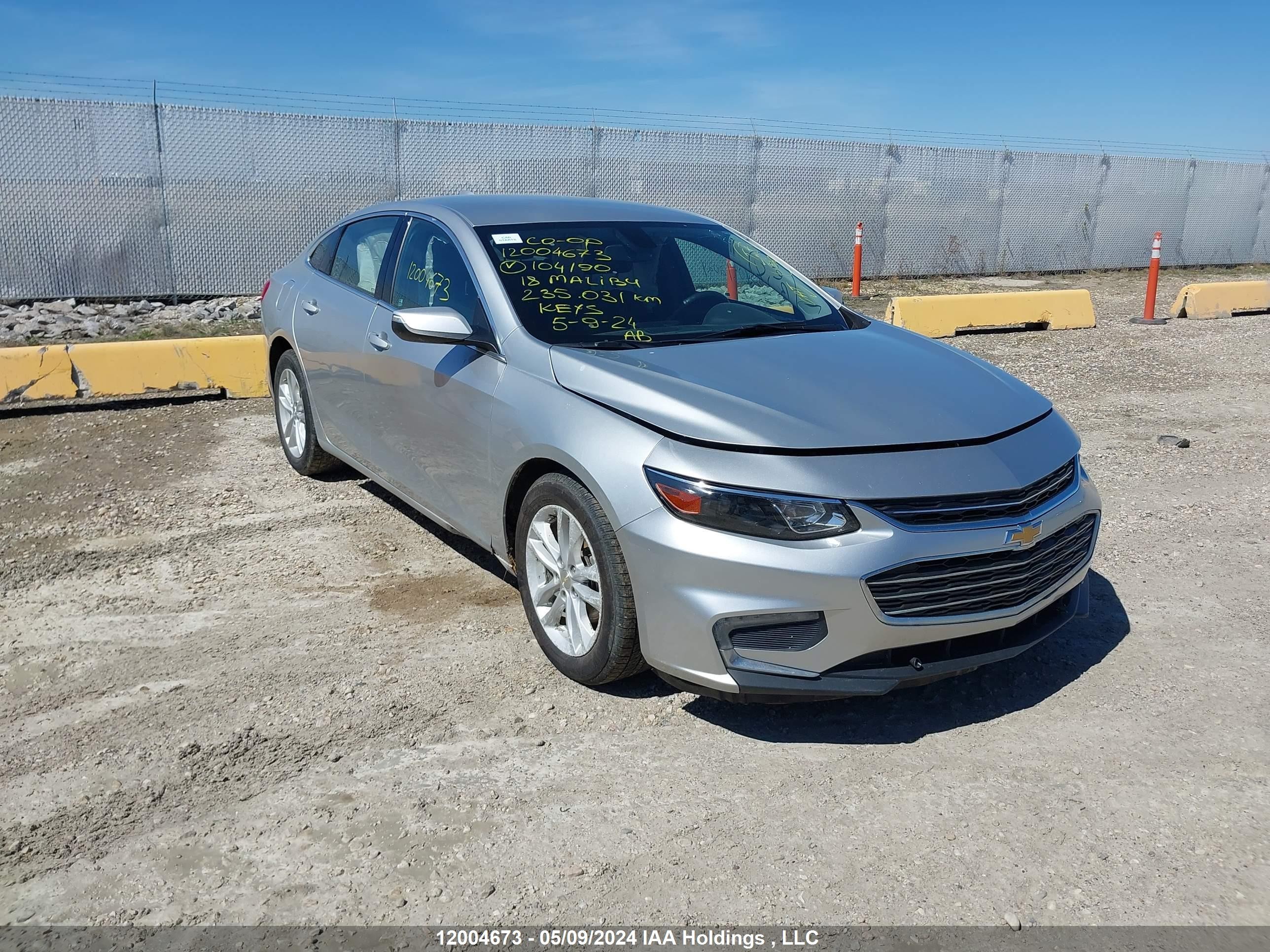 CHEVROLET MALIBU 2018 1g1zd5st2jf104190