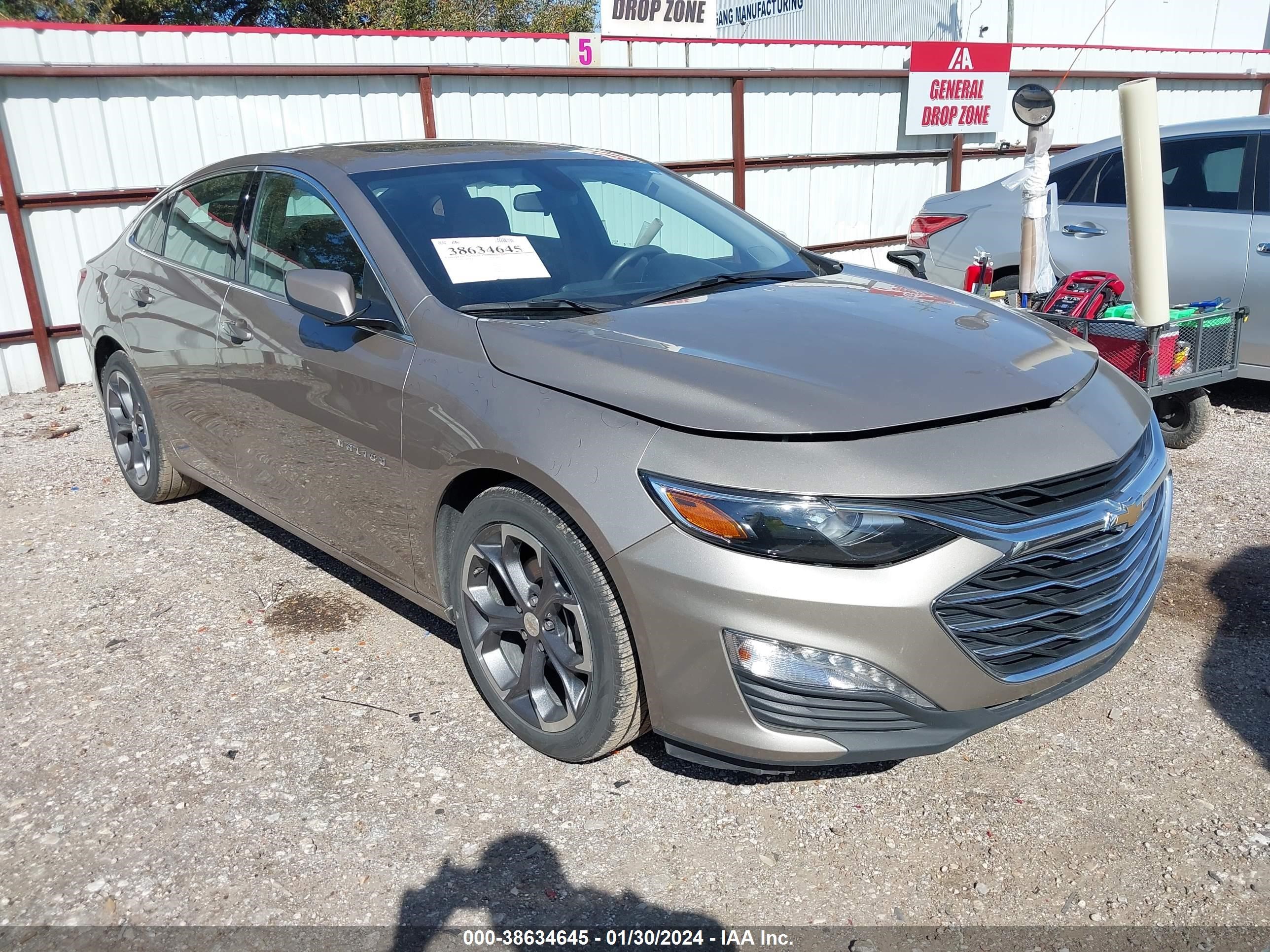 CHEVROLET MALIBU 2022 1g1zd5st3nf147748