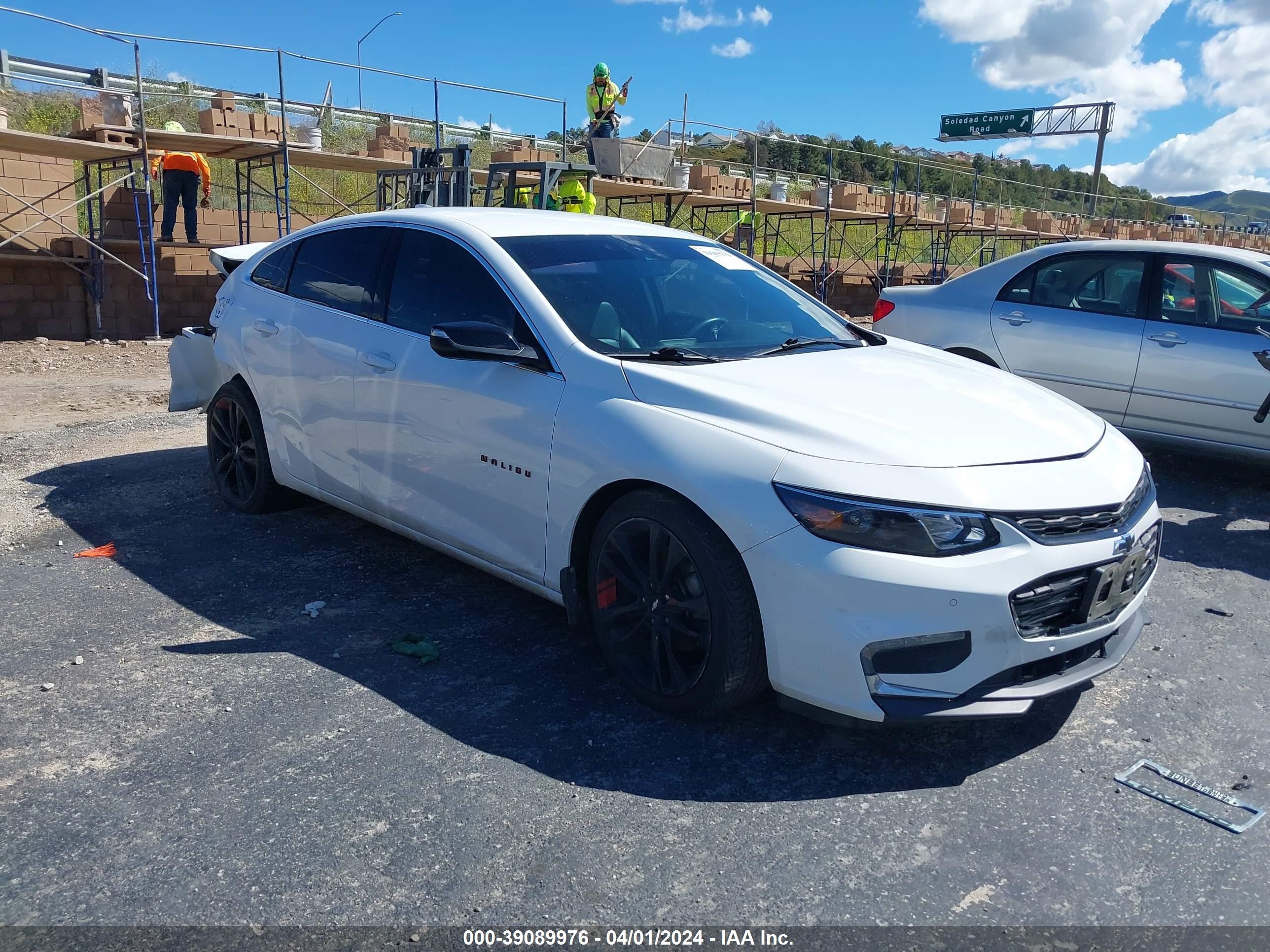 CHEVROLET MALIBU 2018 1g1zd5st5jf233671