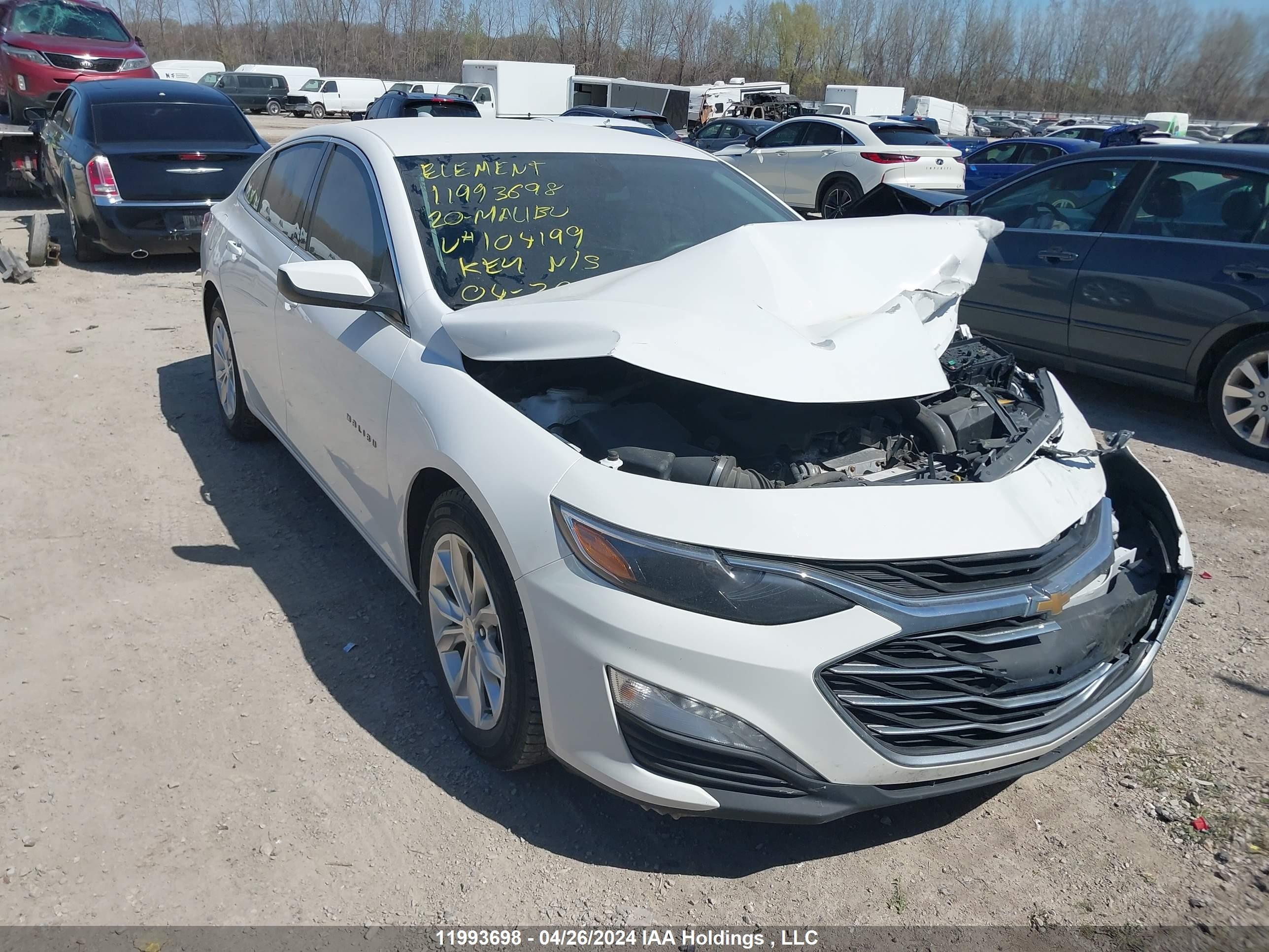 CHEVROLET MALIBU 2020 1g1zd5st5lf104199