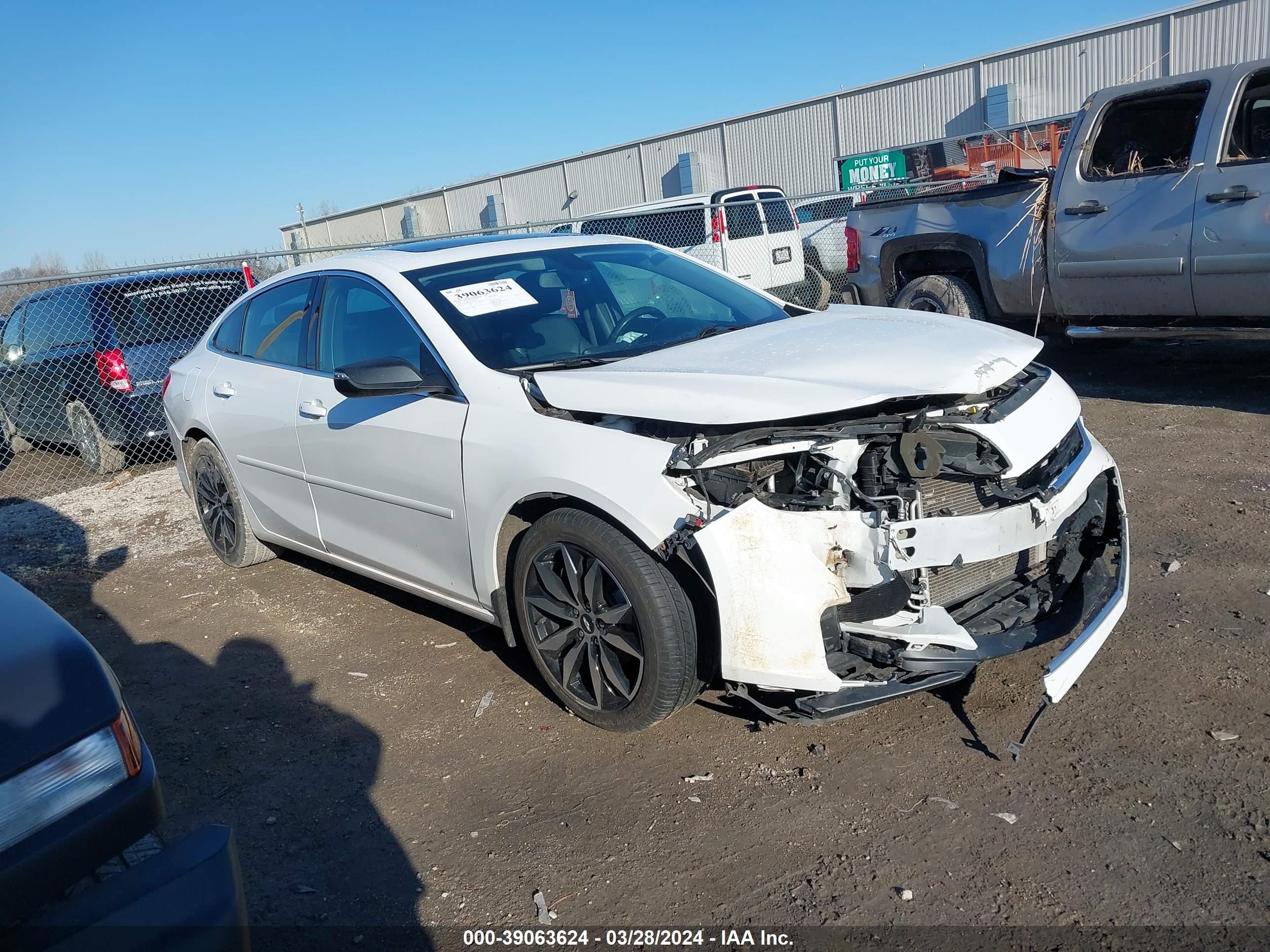 CHEVROLET MALIBU 2018 1g1zd5st6jf159645