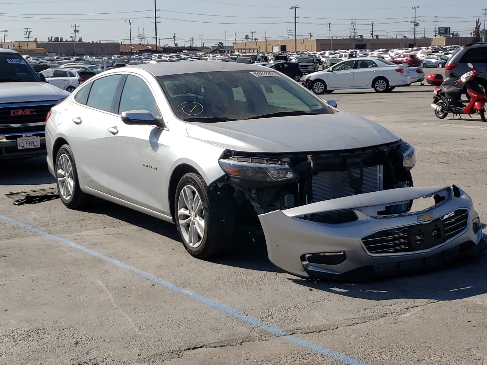 CHEVROLET MALIBU LT 2018 1g1zd5st6jf253394