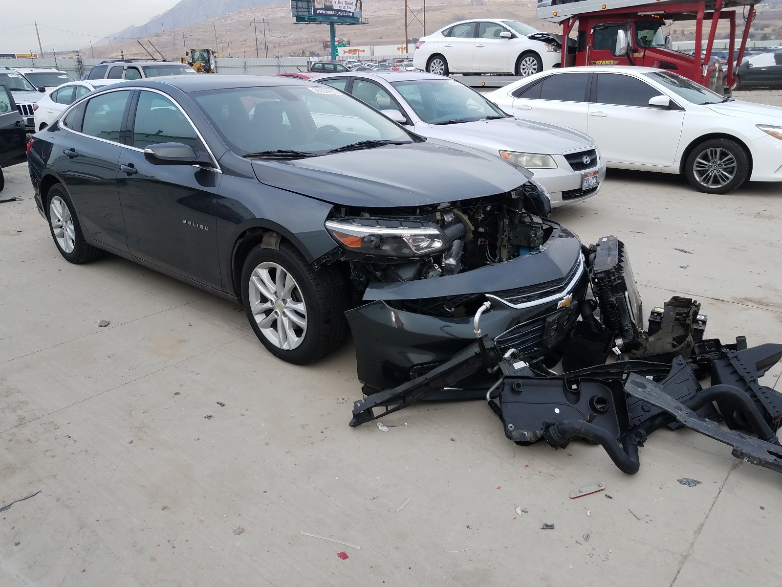 CHEVROLET MALIBU LT 2018 1g1zd5st6jf257185