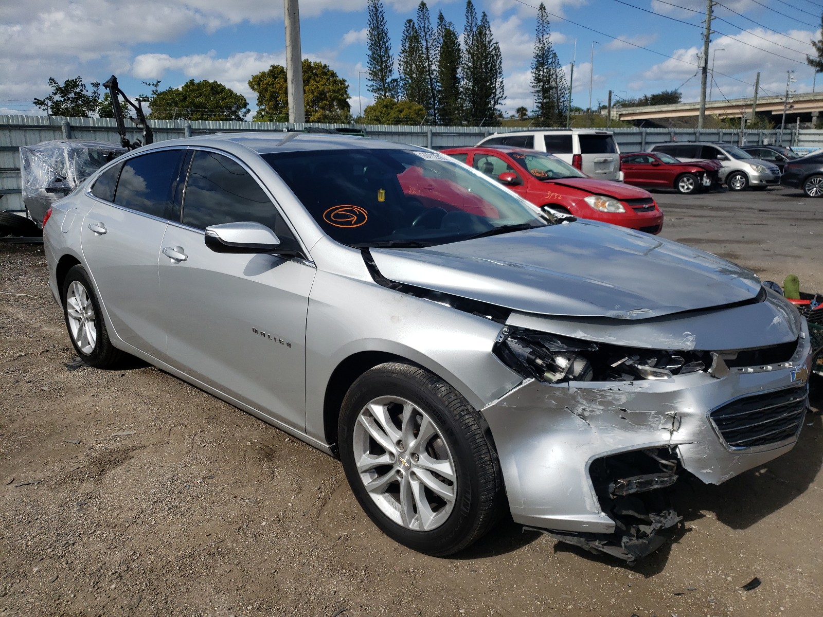 CHEVROLET MALIBU LT 2018 1g1zd5st7jf173716