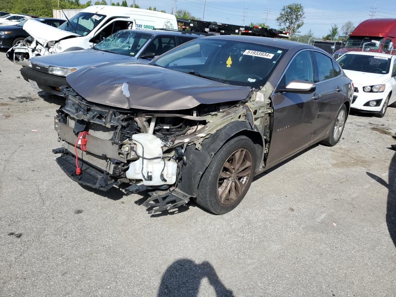 CHEVROLET MALIBU 2018 1g1zd5st7jf234465