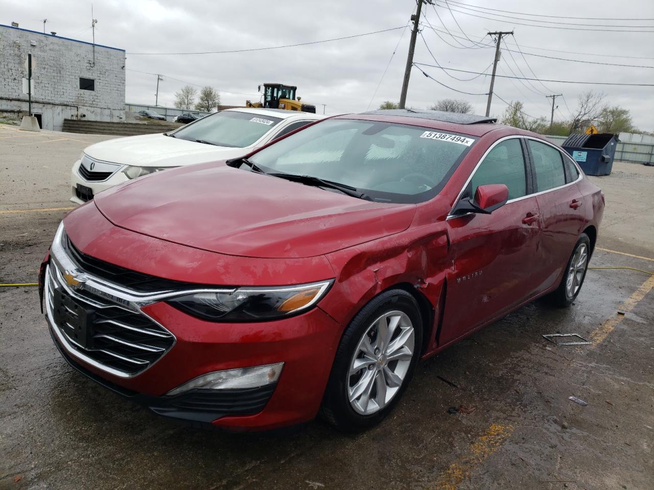 CHEVROLET MALIBU 2021 1g1zd5st7mf048932