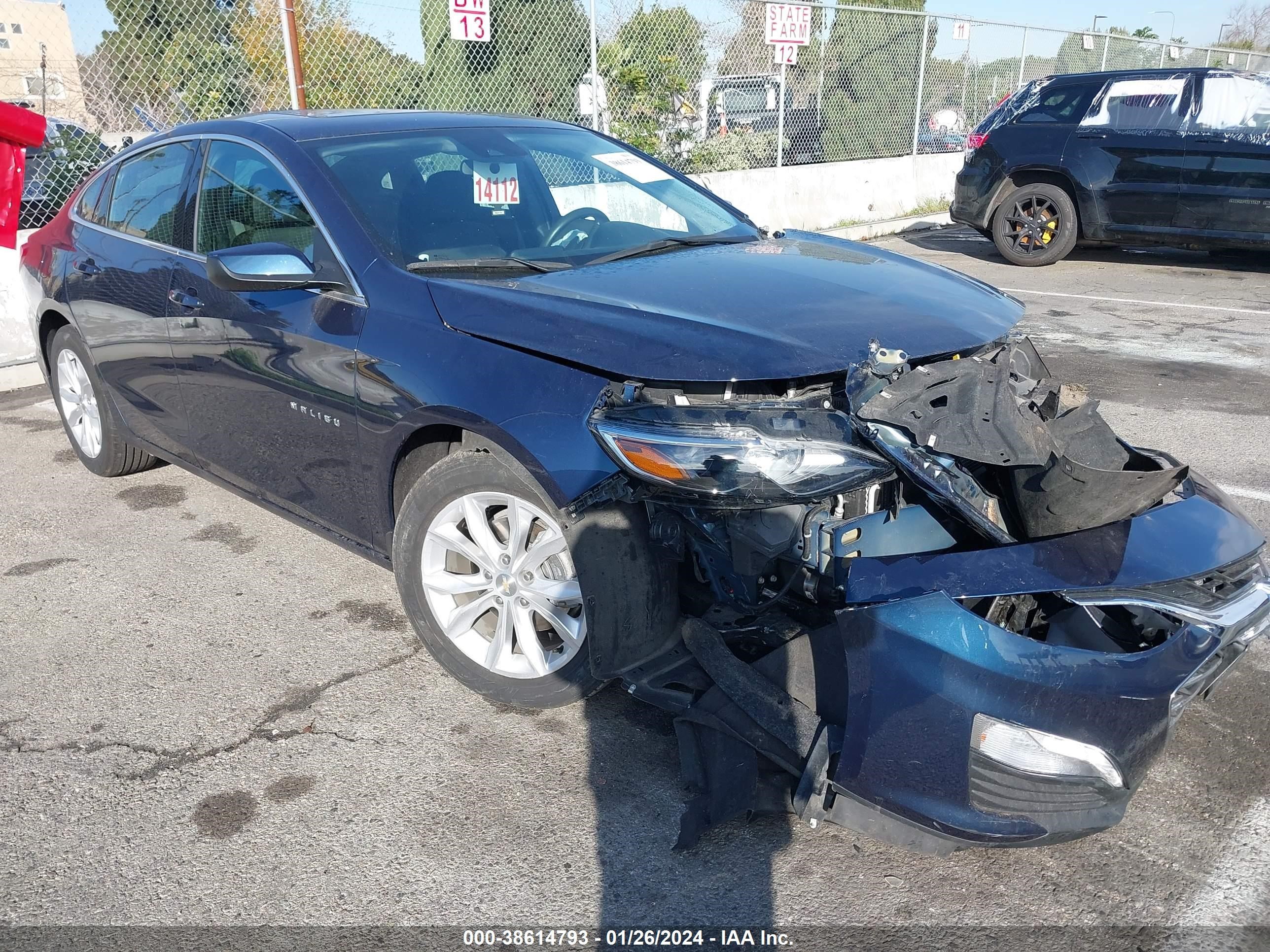 CHEVROLET MALIBU 2021 1g1zd5st7mf077458