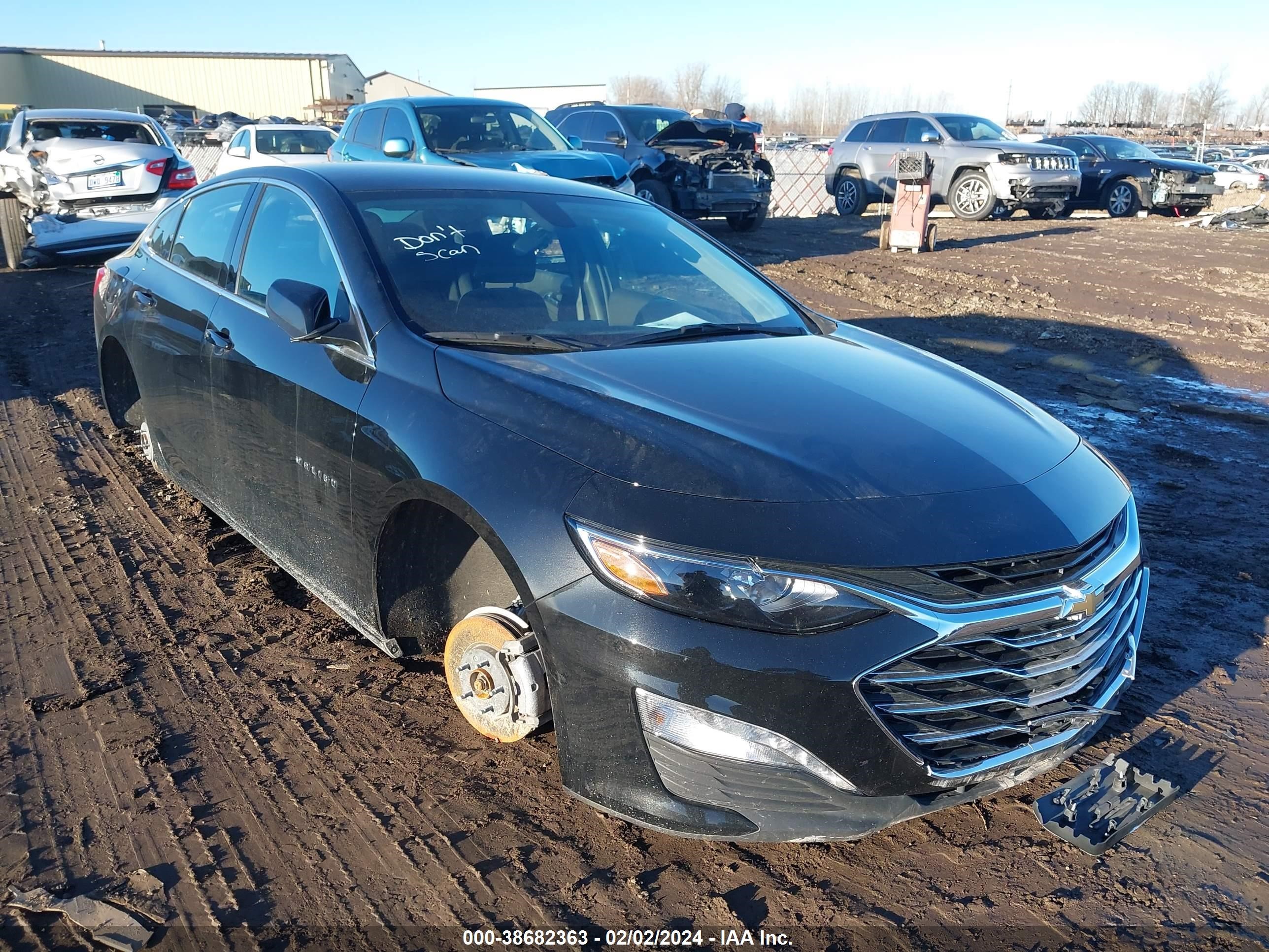 CHEVROLET MALIBU 2022 1g1zd5st7nf148563