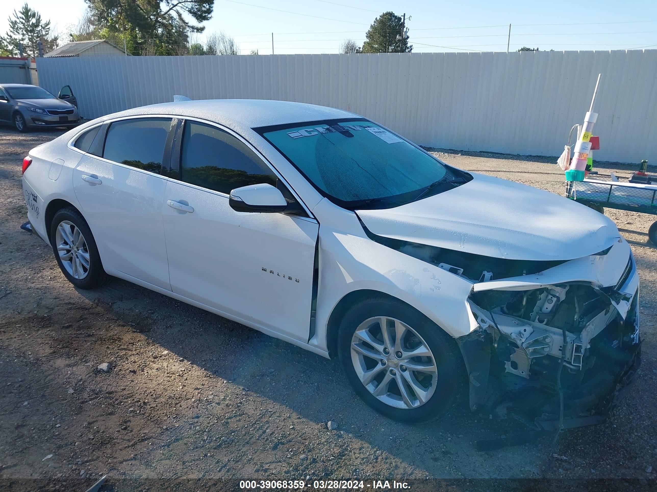 CHEVROLET MALIBU 2018 1g1zd5st9jf238274