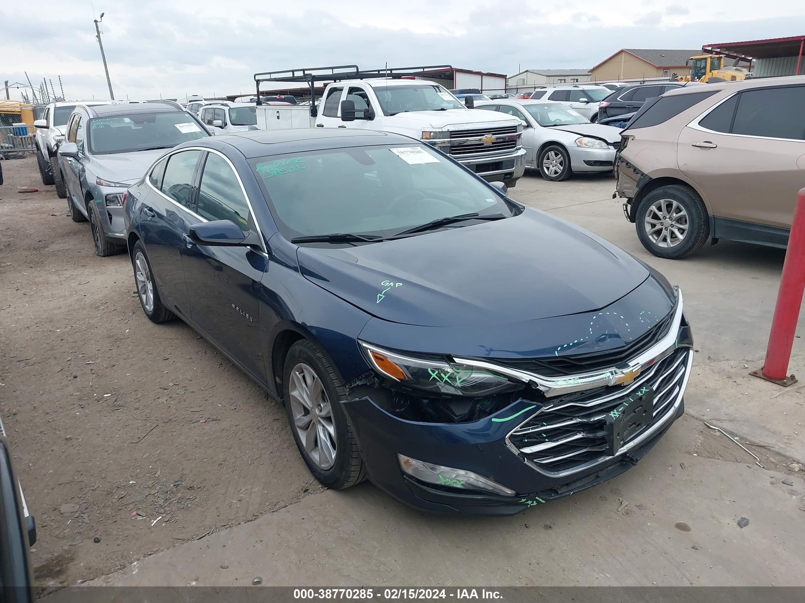 CHEVROLET MALIBU 2022 1g1zd5st9nf152162