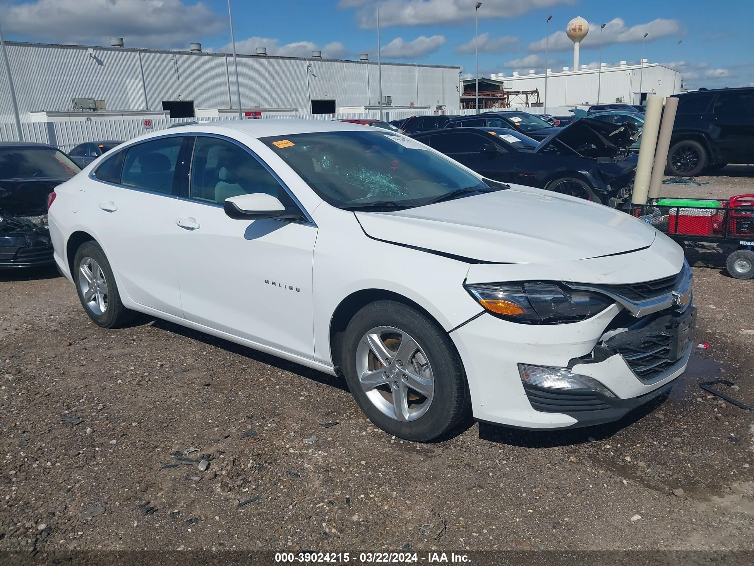 CHEVROLET MALIBU 2022 1g1zd5st9nf184724