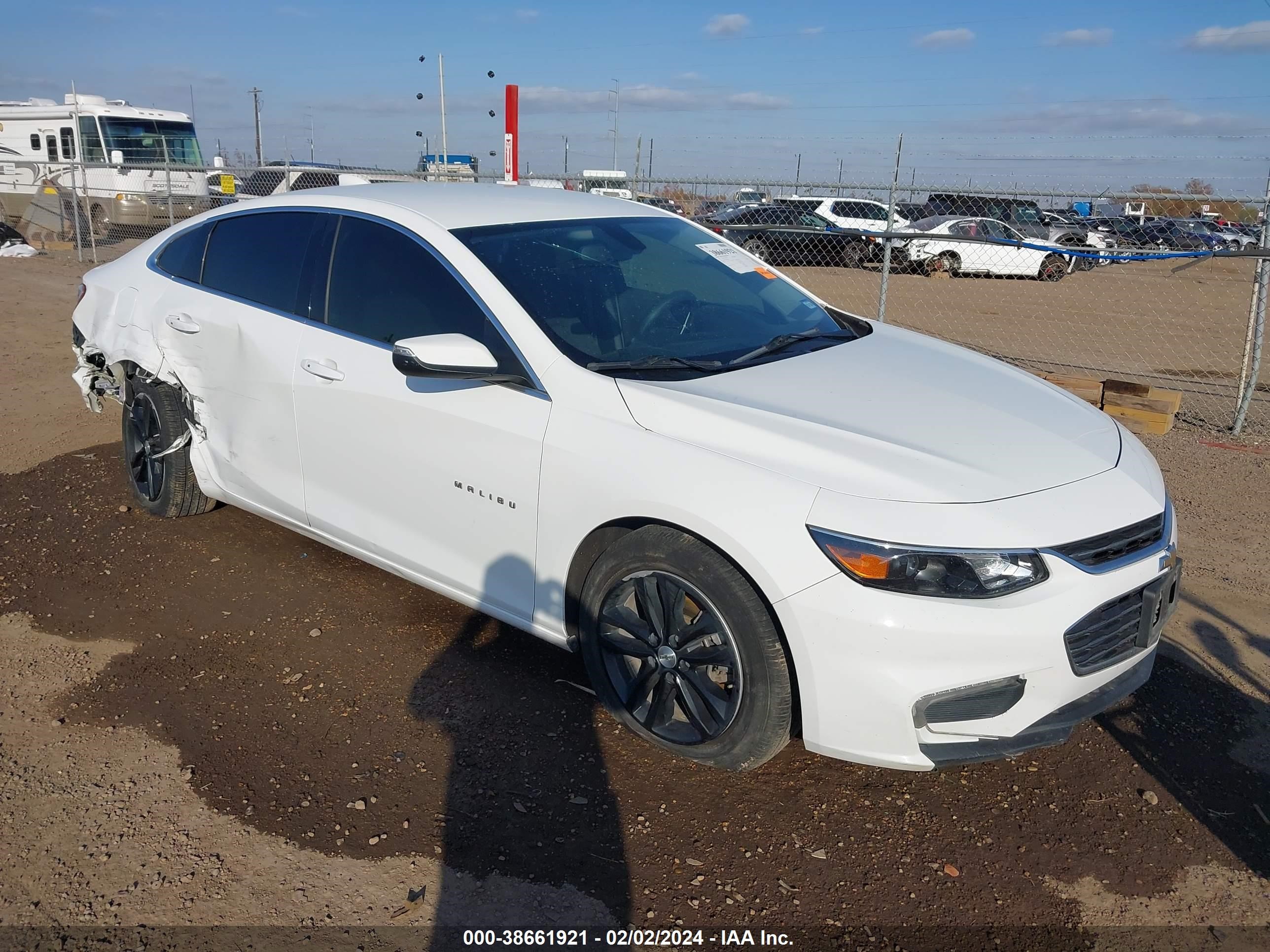 CHEVROLET MALIBU 2018 1g1zd5stxjf149281