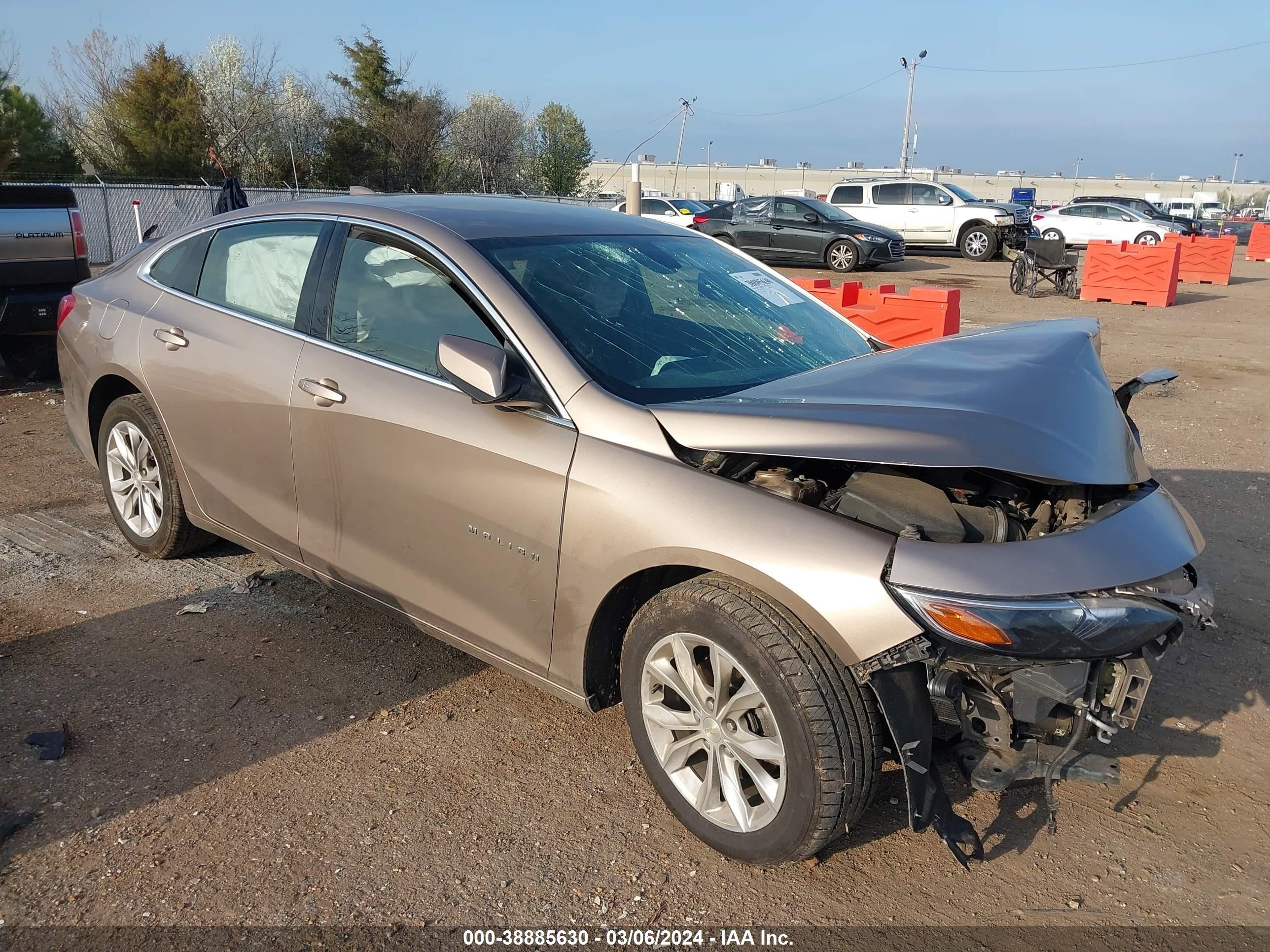 CHEVROLET MALIBU 2019 1g1zd5stxkf168298