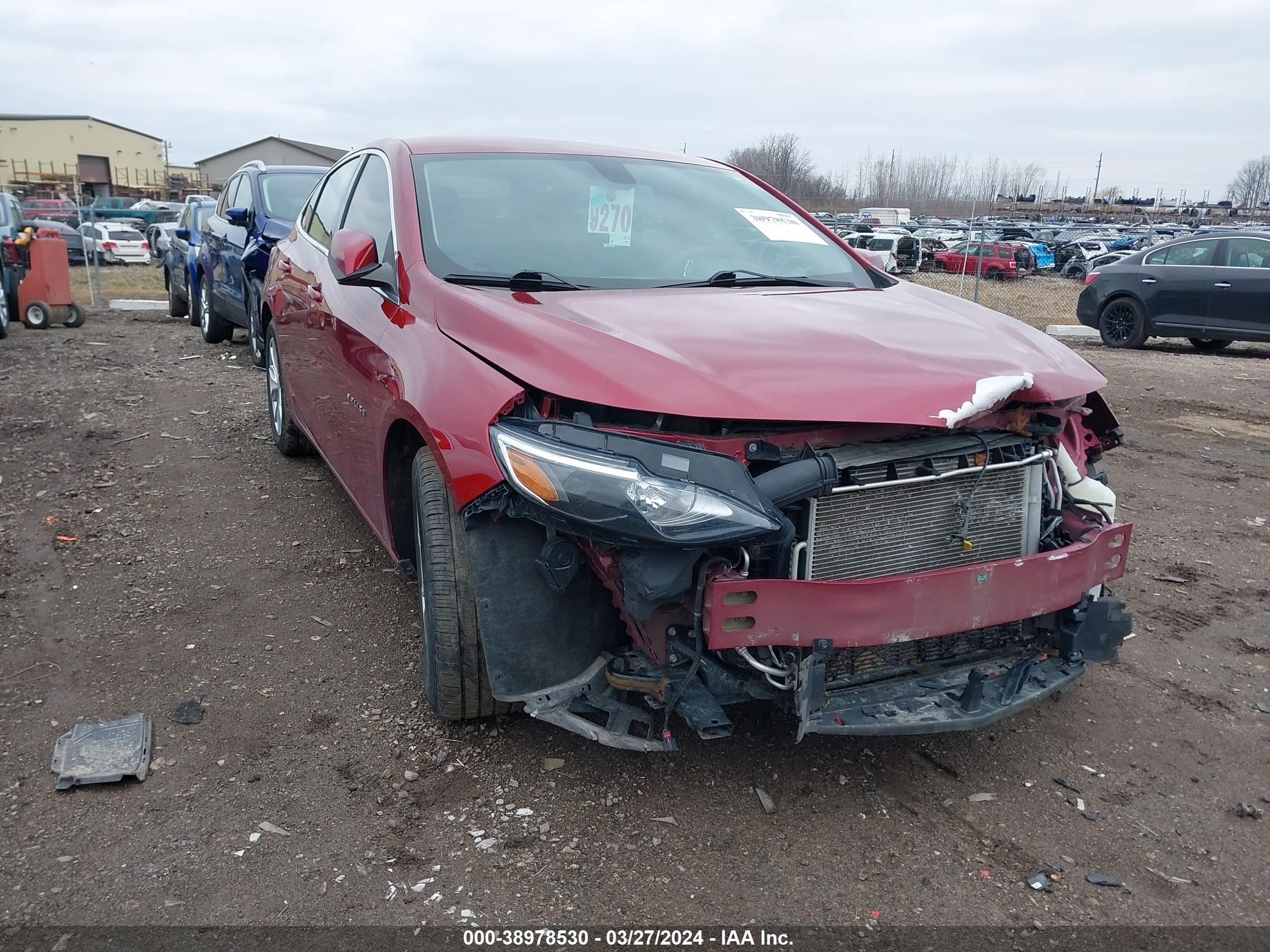 CHEVROLET MALIBU 2019 1g1zd5stxkf227978