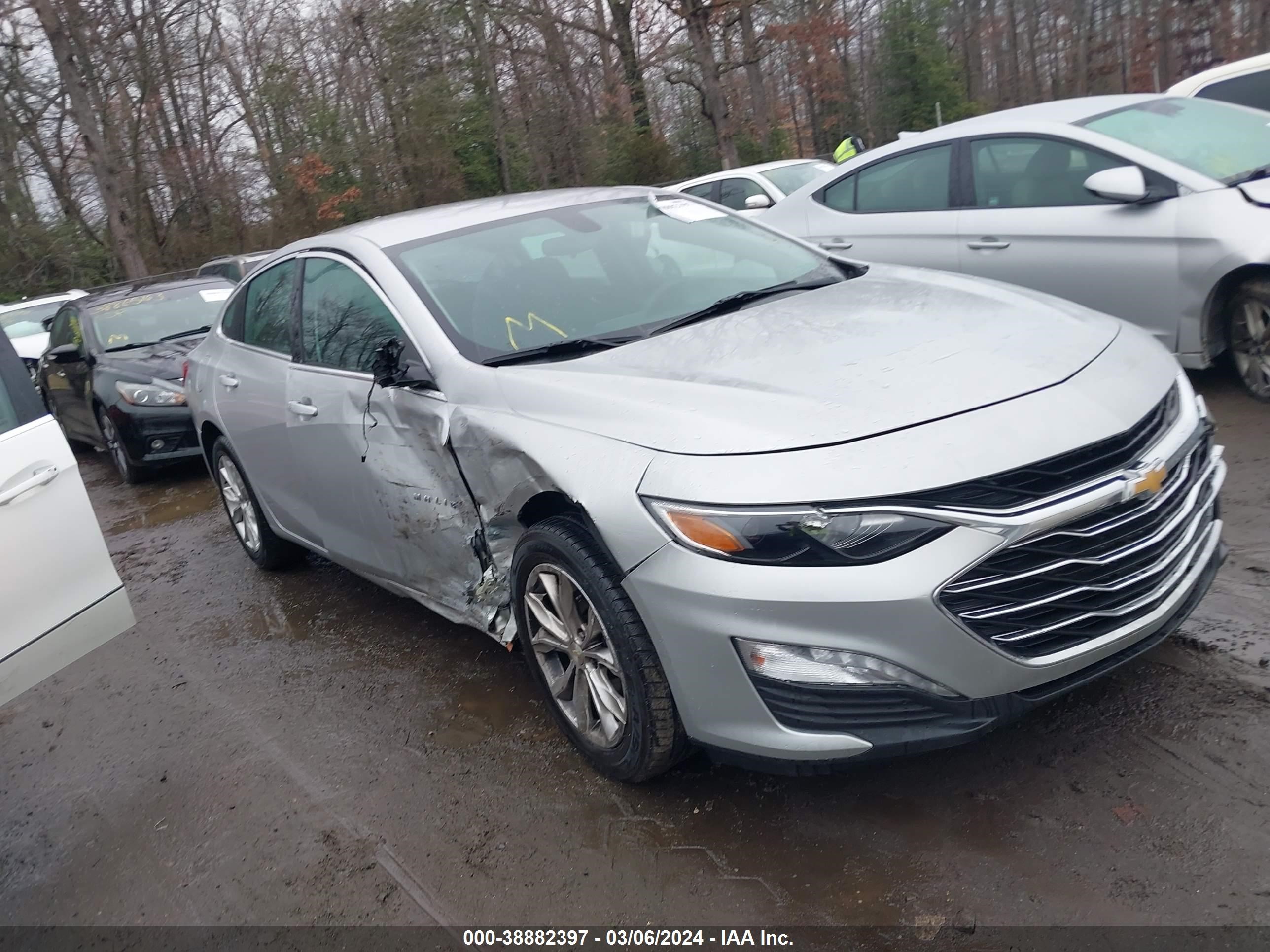 CHEVROLET MALIBU 2020 1g1zd5stxlf051595