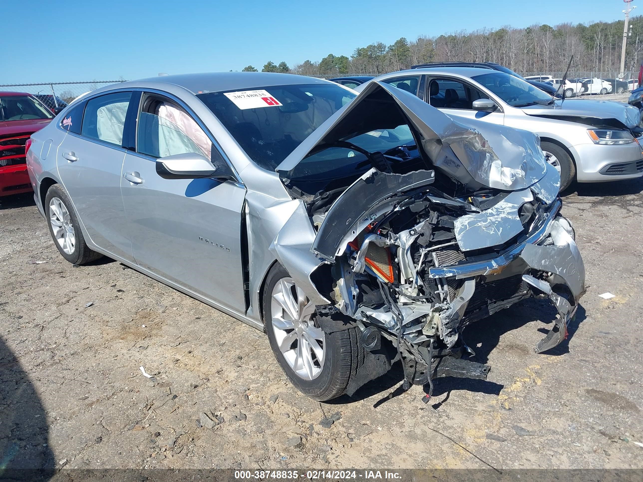 CHEVROLET MALIBU 2021 1g1zd5stxmf032112