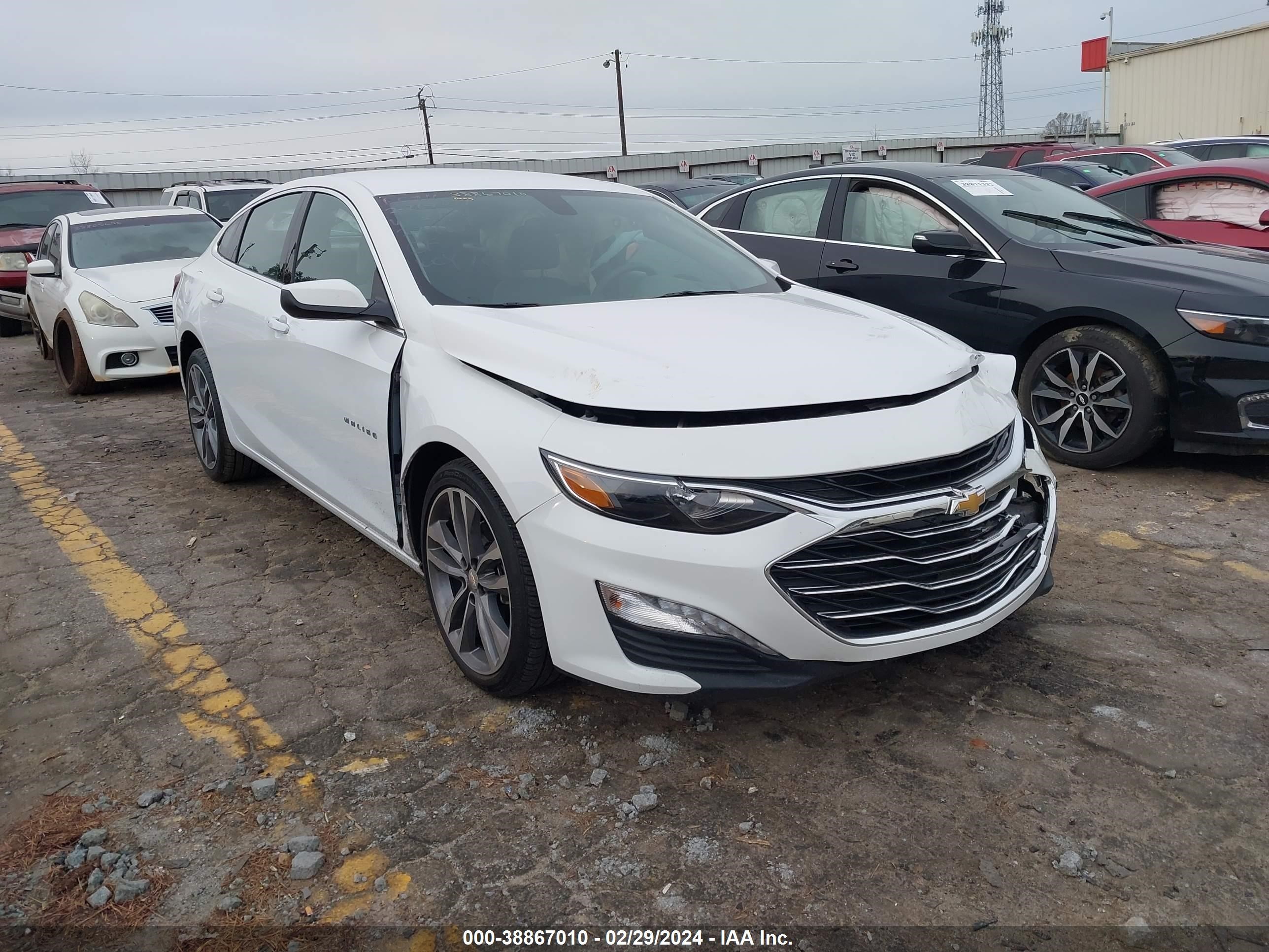 CHEVROLET MALIBU 2022 1g1zd5stxnf121101