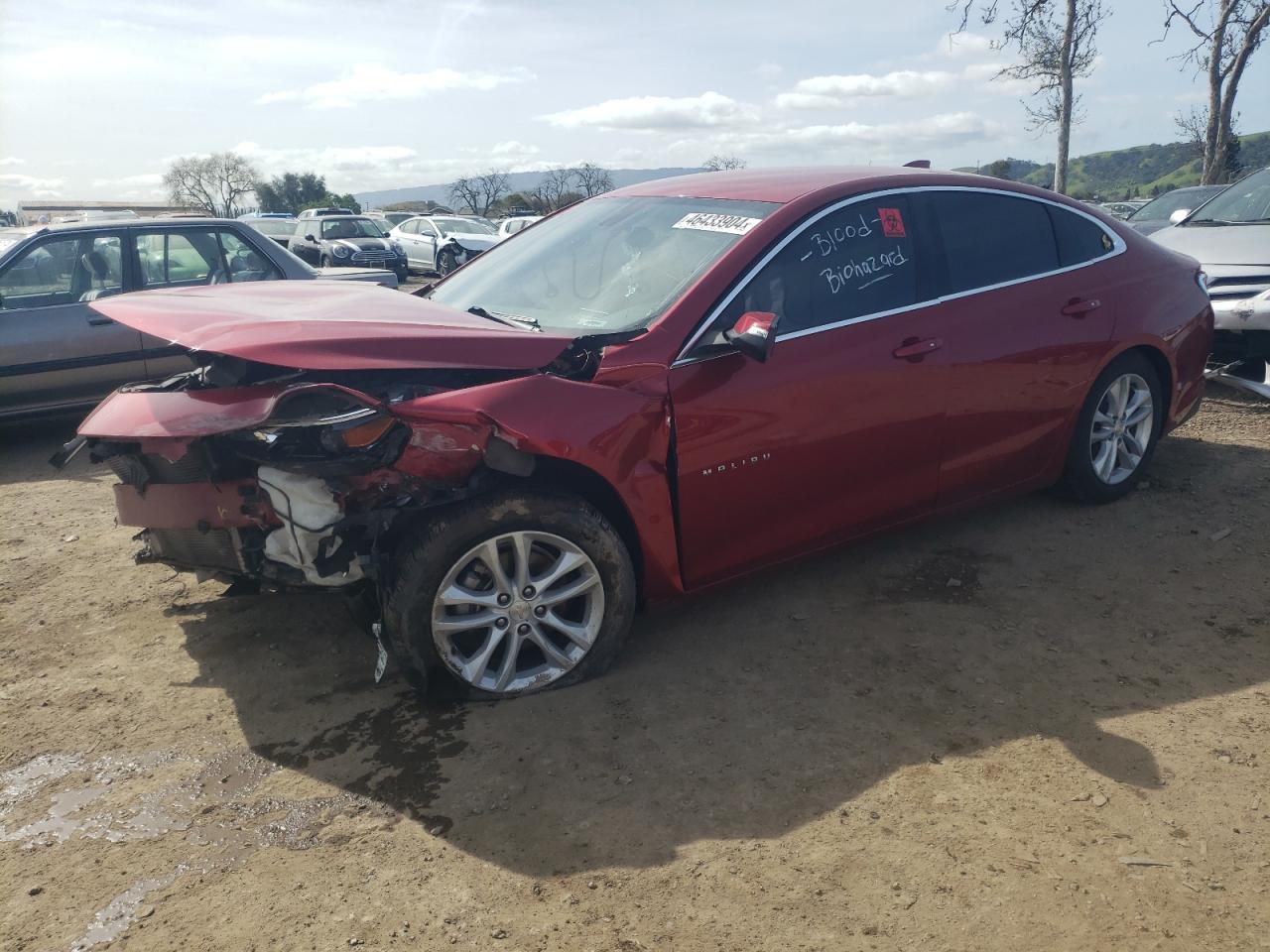 CHEVROLET MALIBU 2016 1g1ze5st0gf187852