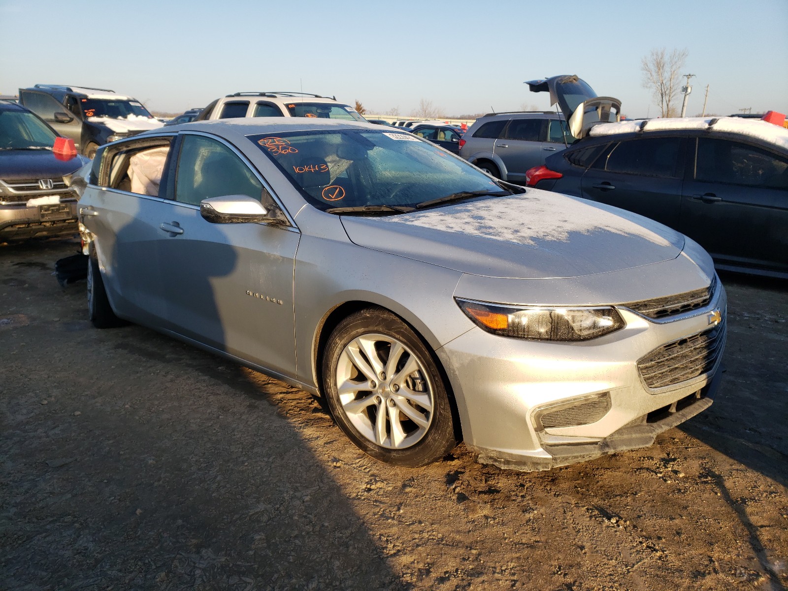 CHEVROLET MALIBU LT 2017 1g1ze5st4hf101413