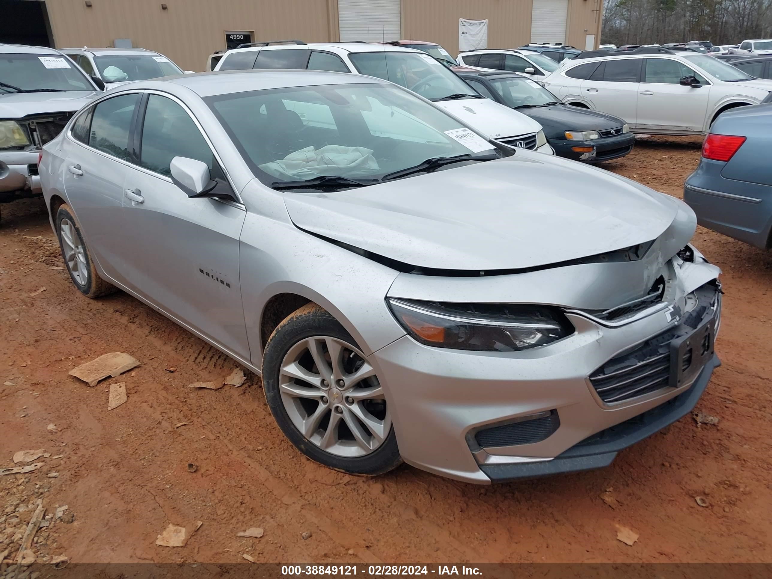 CHEVROLET MALIBU 2017 1g1ze5st4hf174362