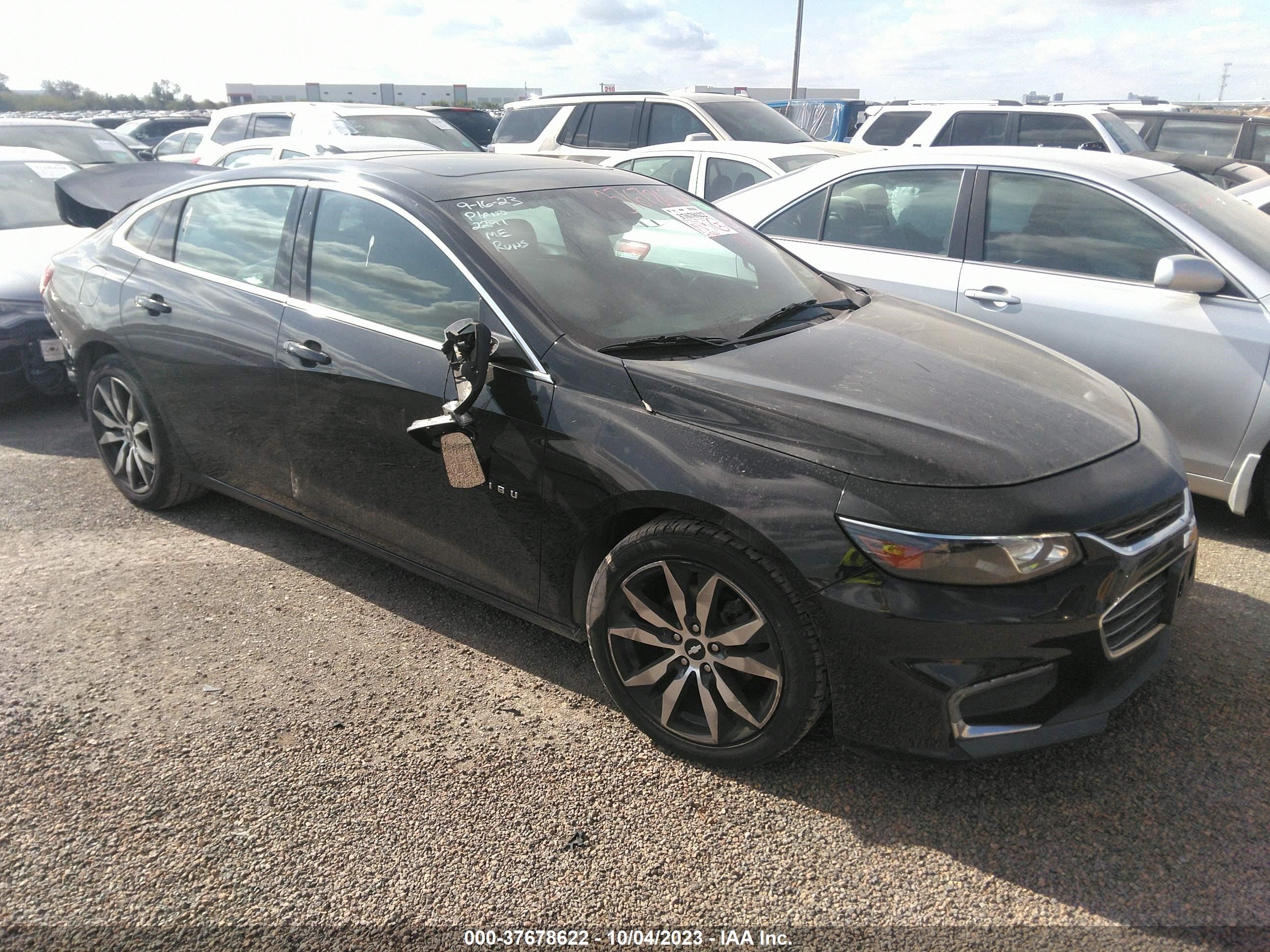 CHEVROLET MALIBU 2016 1g1ze5st6gf272291