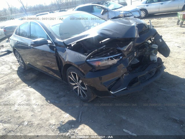 CHEVROLET MALIBU LT 2017 1g1ze5st6hf172922