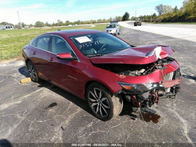 CHEVROLET MALIBU 2017 1g1ze5st8hf145527