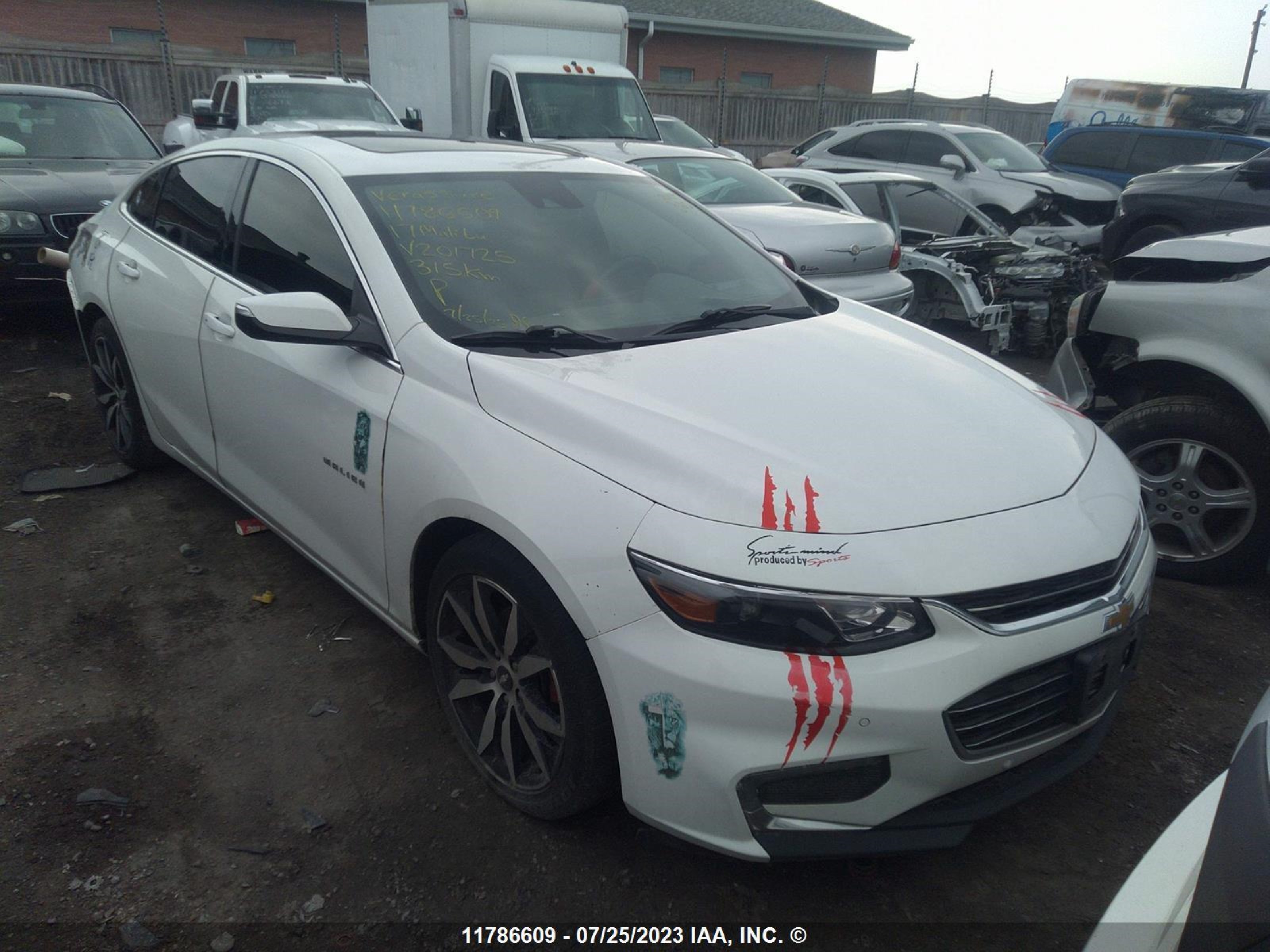 CHEVROLET MALIBU 2017 1g1ze5st8hf201725