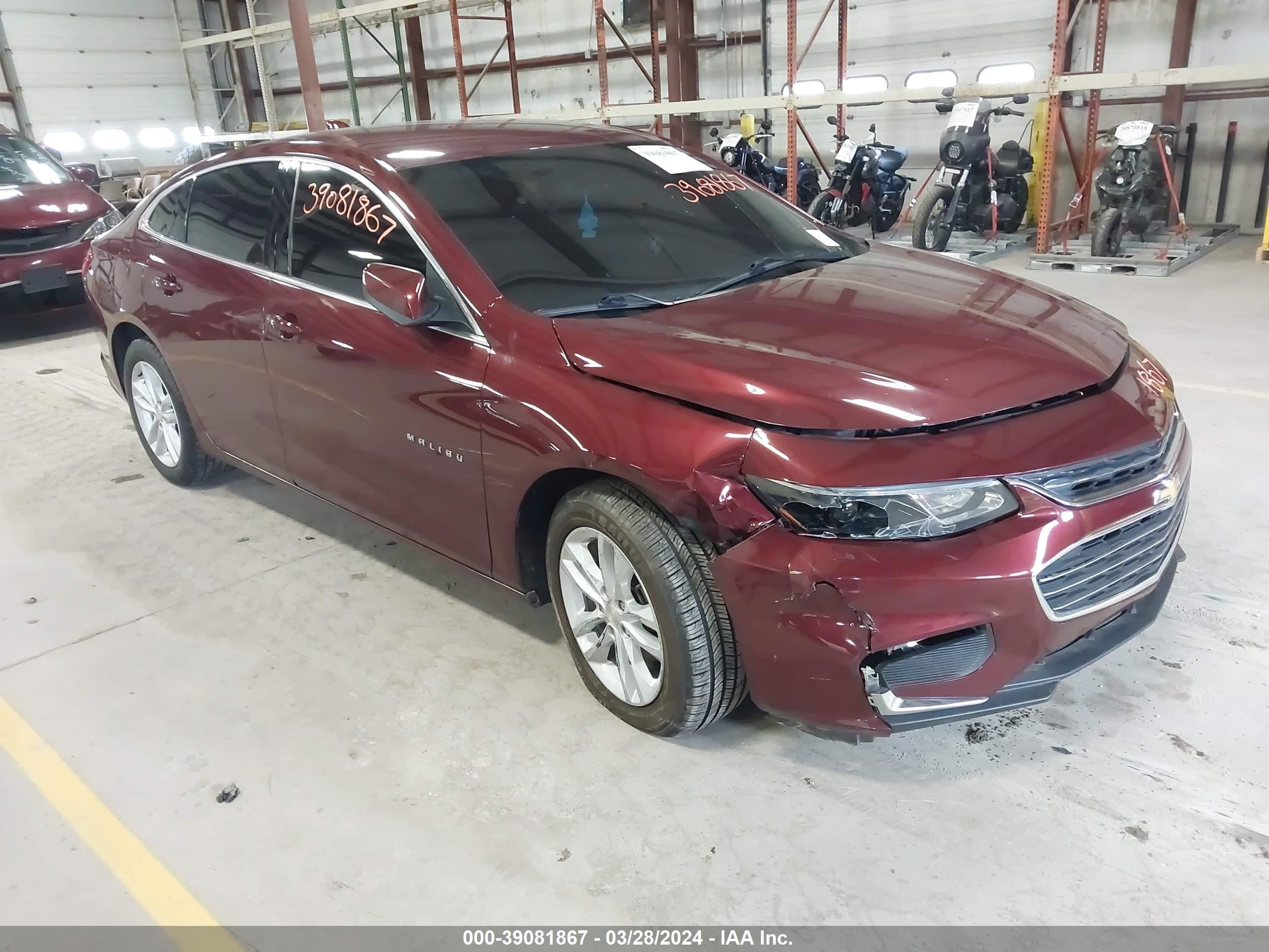 CHEVROLET MALIBU 2016 1g1ze5st9gf261107