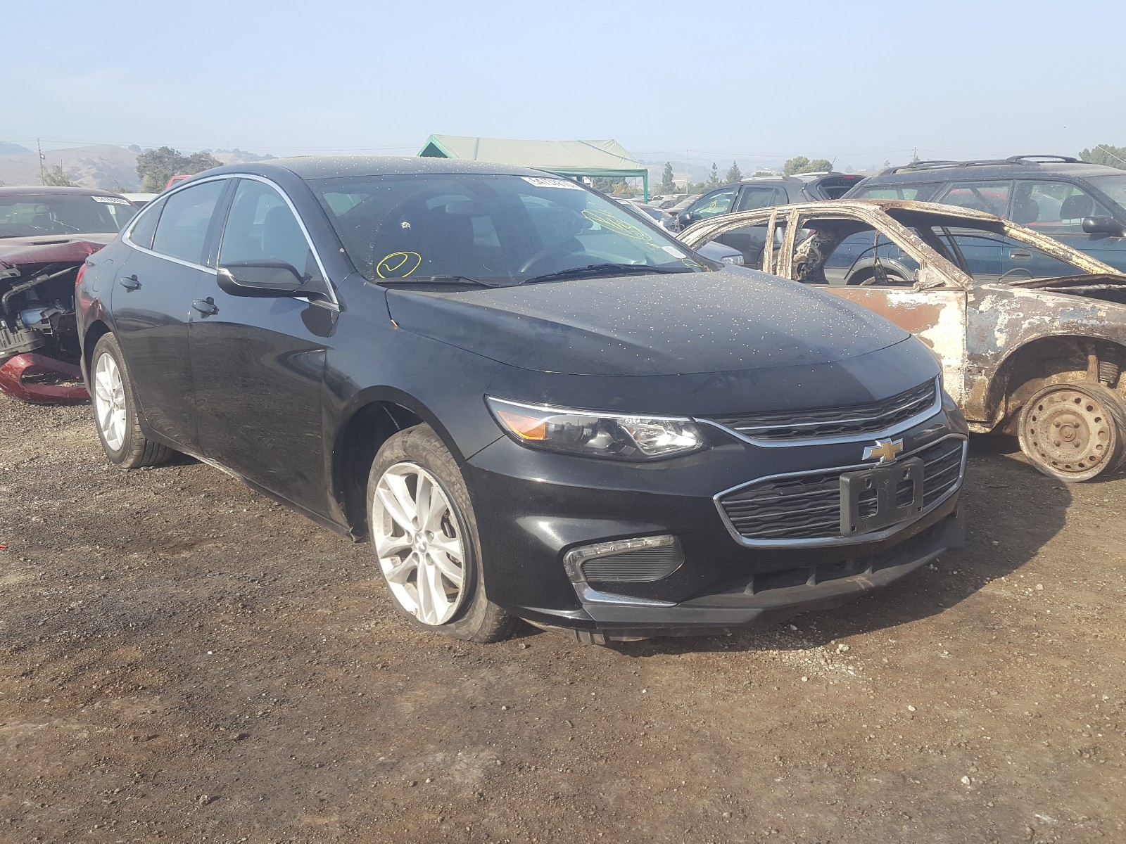 CHEVROLET MALIBU LT 2017 1g1ze5stxhf110150