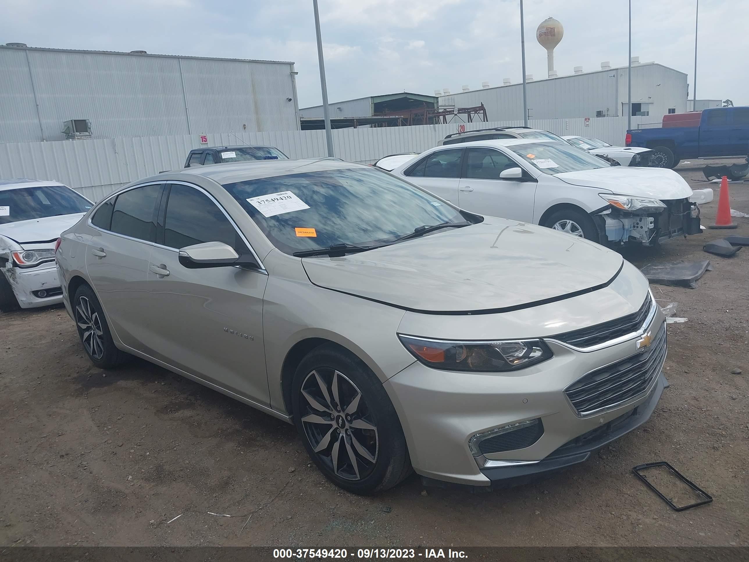 CHEVROLET MALIBU 2016 1g1zf5sx2gf241314