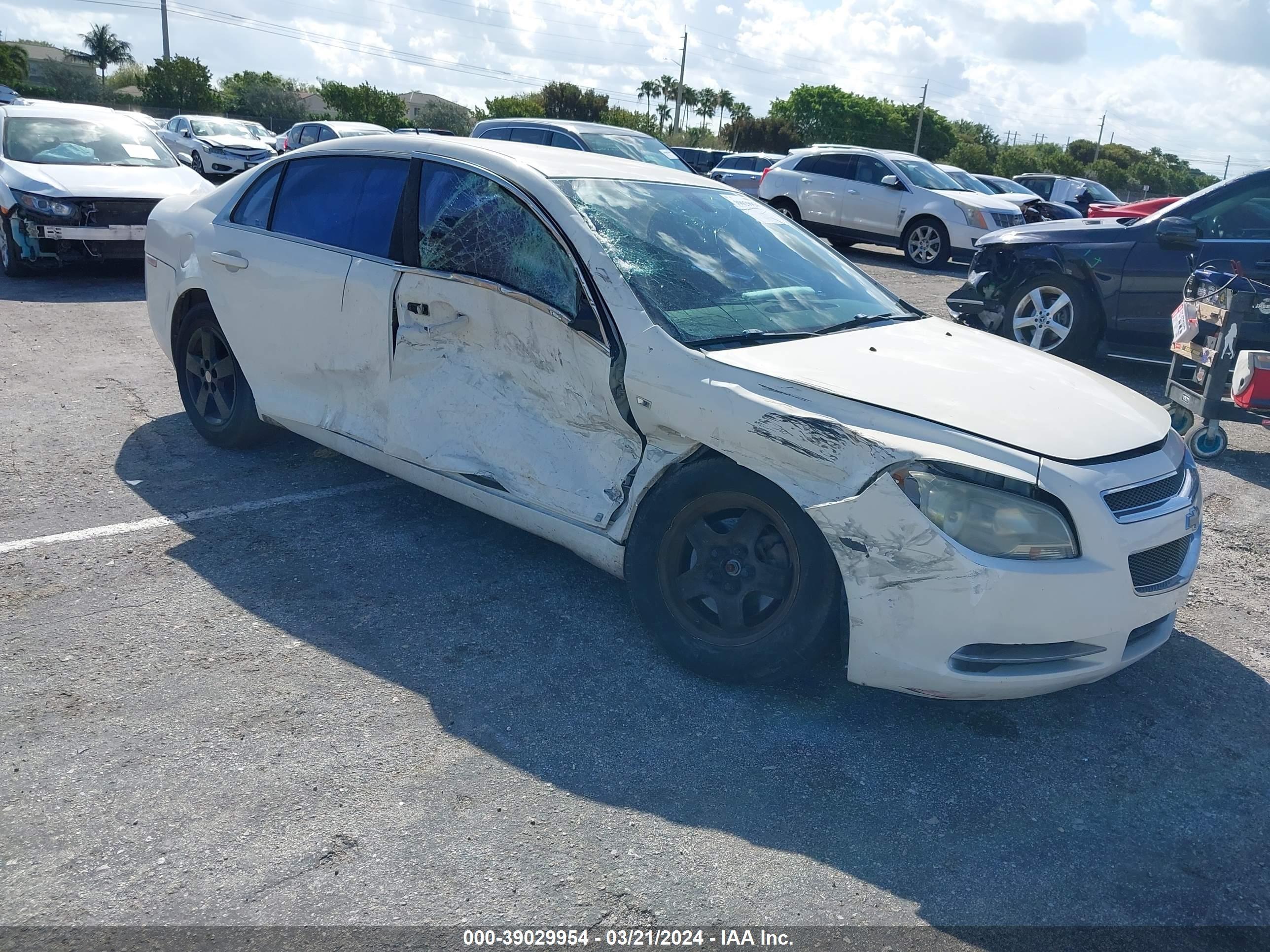 CHEVROLET MALIBU 2008 1g1zg57b084284542