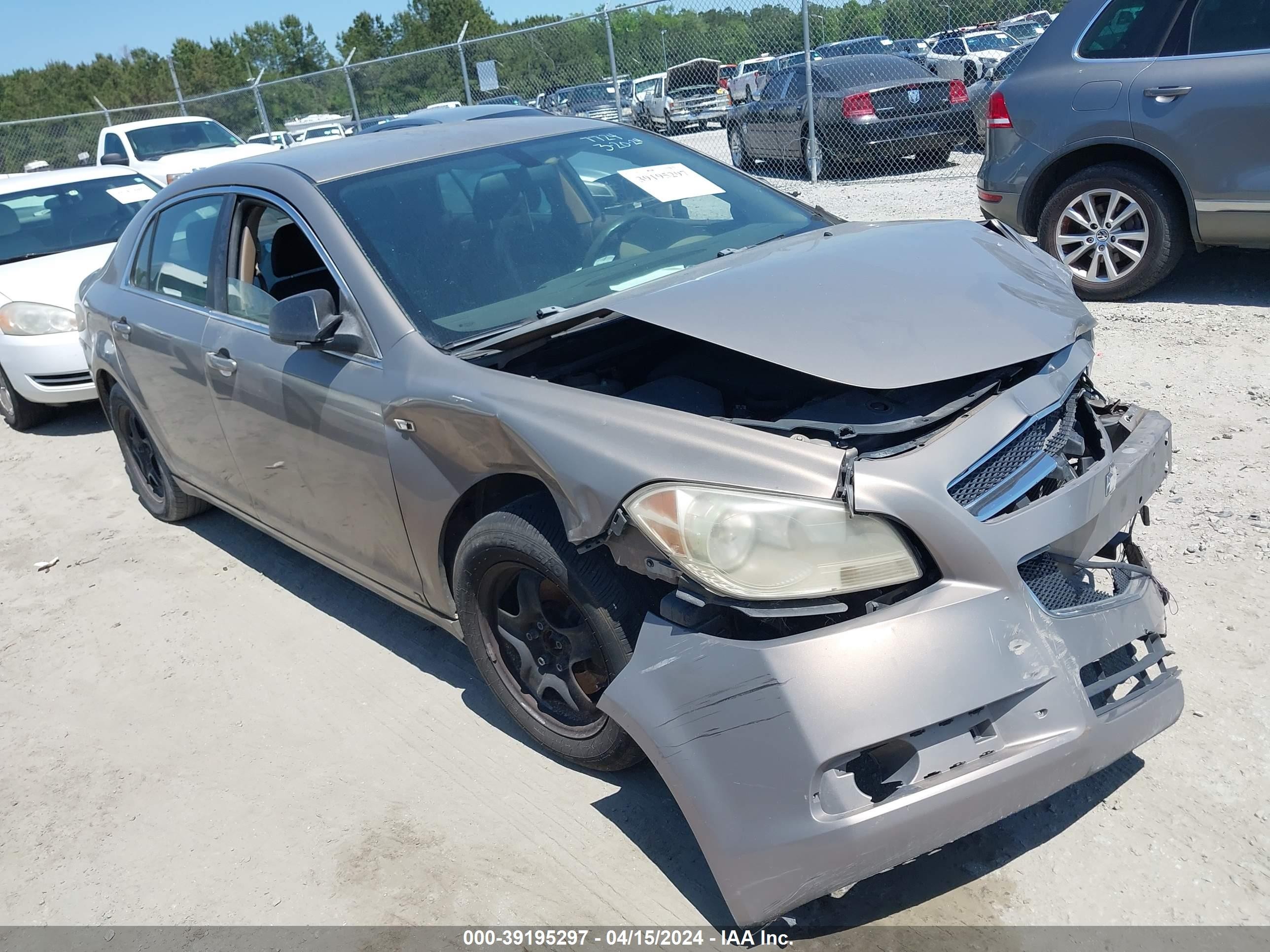 CHEVROLET MALIBU 2008 1g1zg57b08f207724