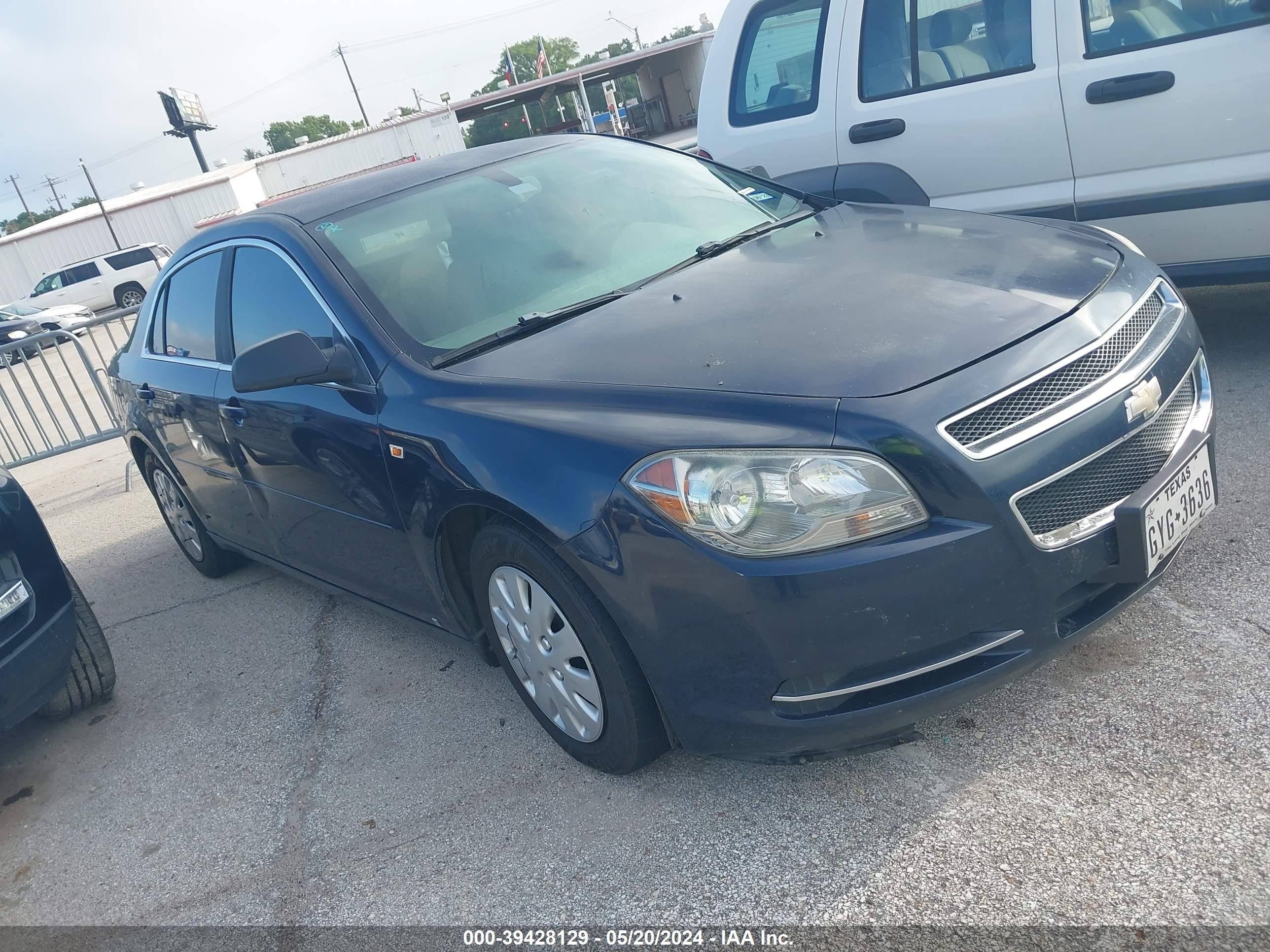 CHEVROLET MALIBU 2008 1g1zg57b18f295618